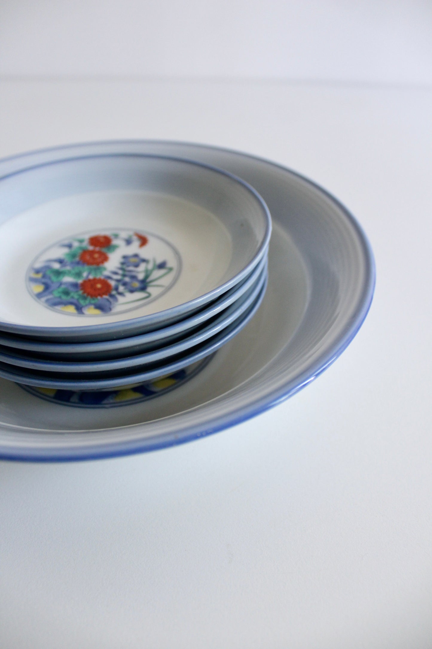 Vintage 1960s Japanese Tono China Bowls