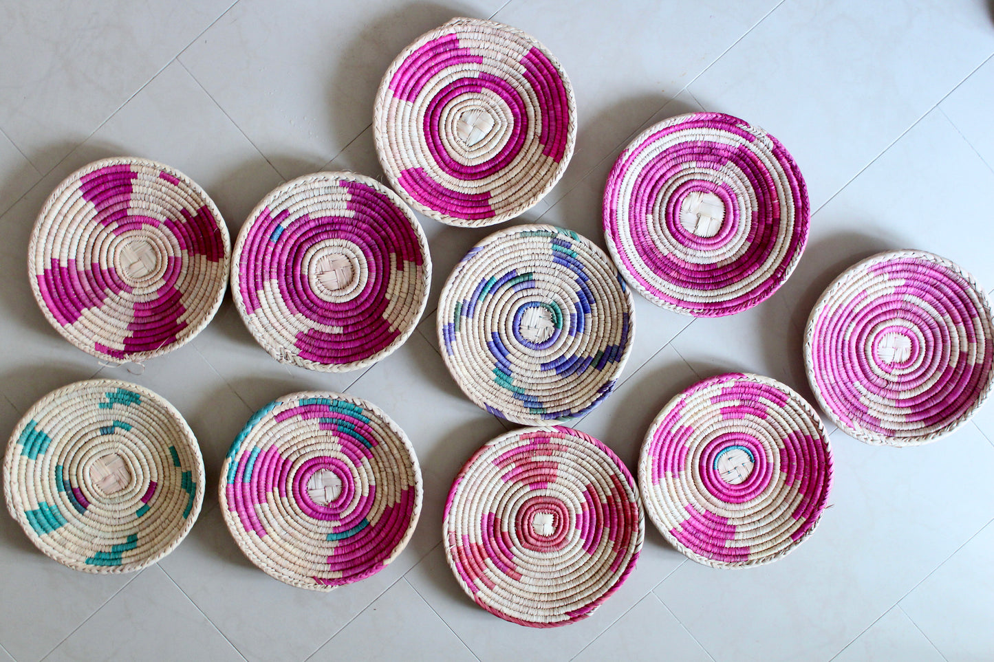 Handwoven Pakistani Baskets Basket Wall