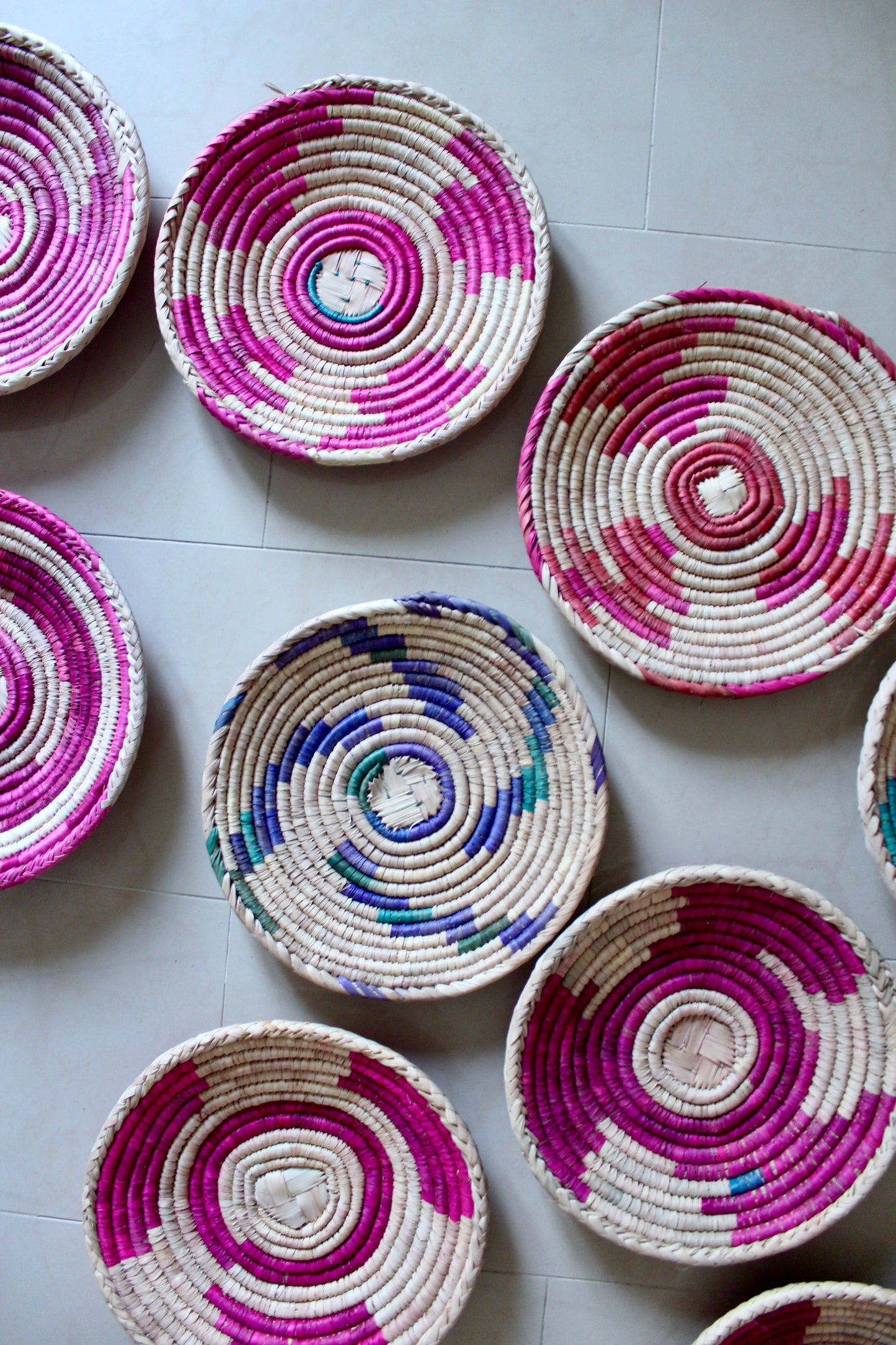 Handwoven Pakistani Baskets Basket Wall