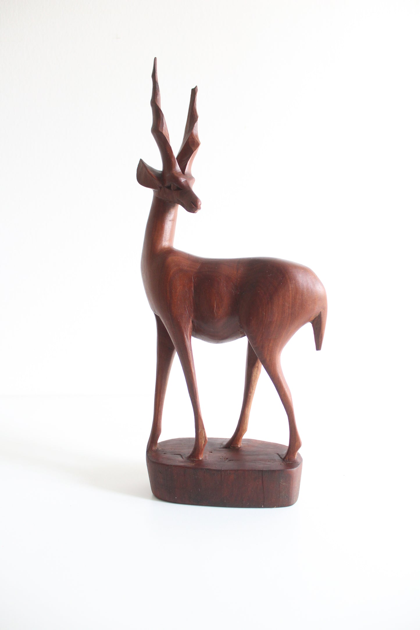 Mid Century East African Gazelle Sculpture