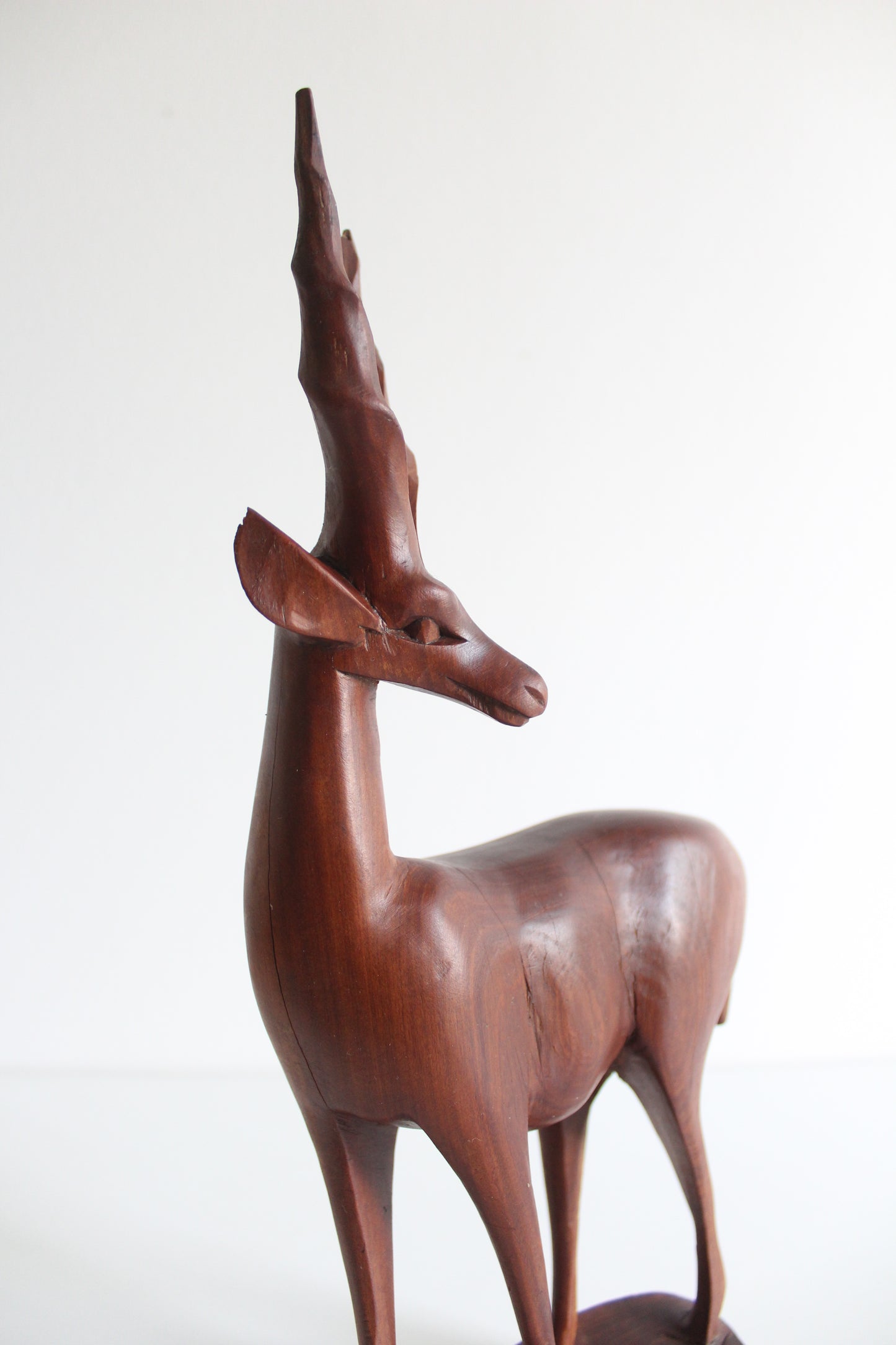 Mid Century East African Gazelle Sculpture