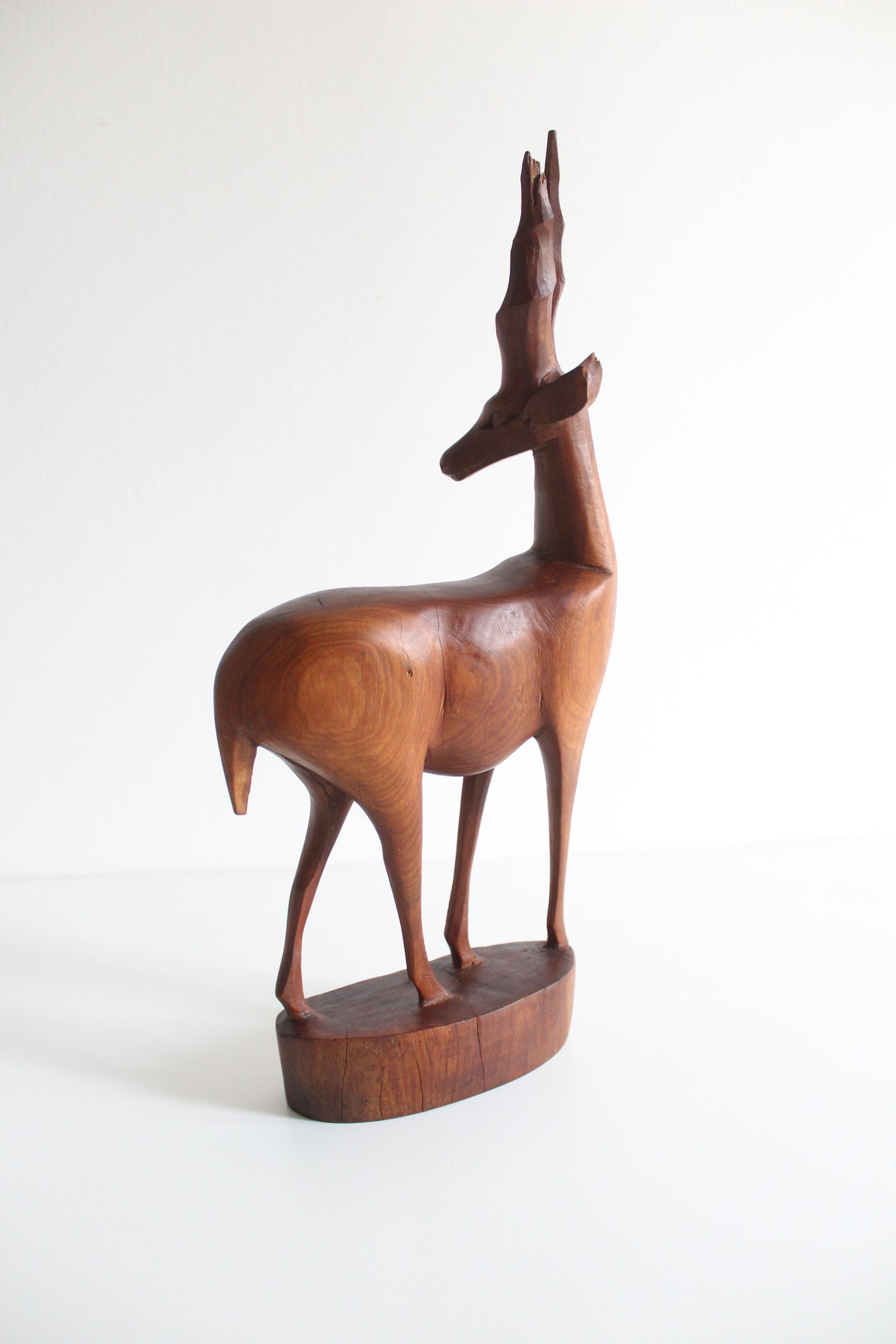 Mid Century East African Gazelle Sculpture