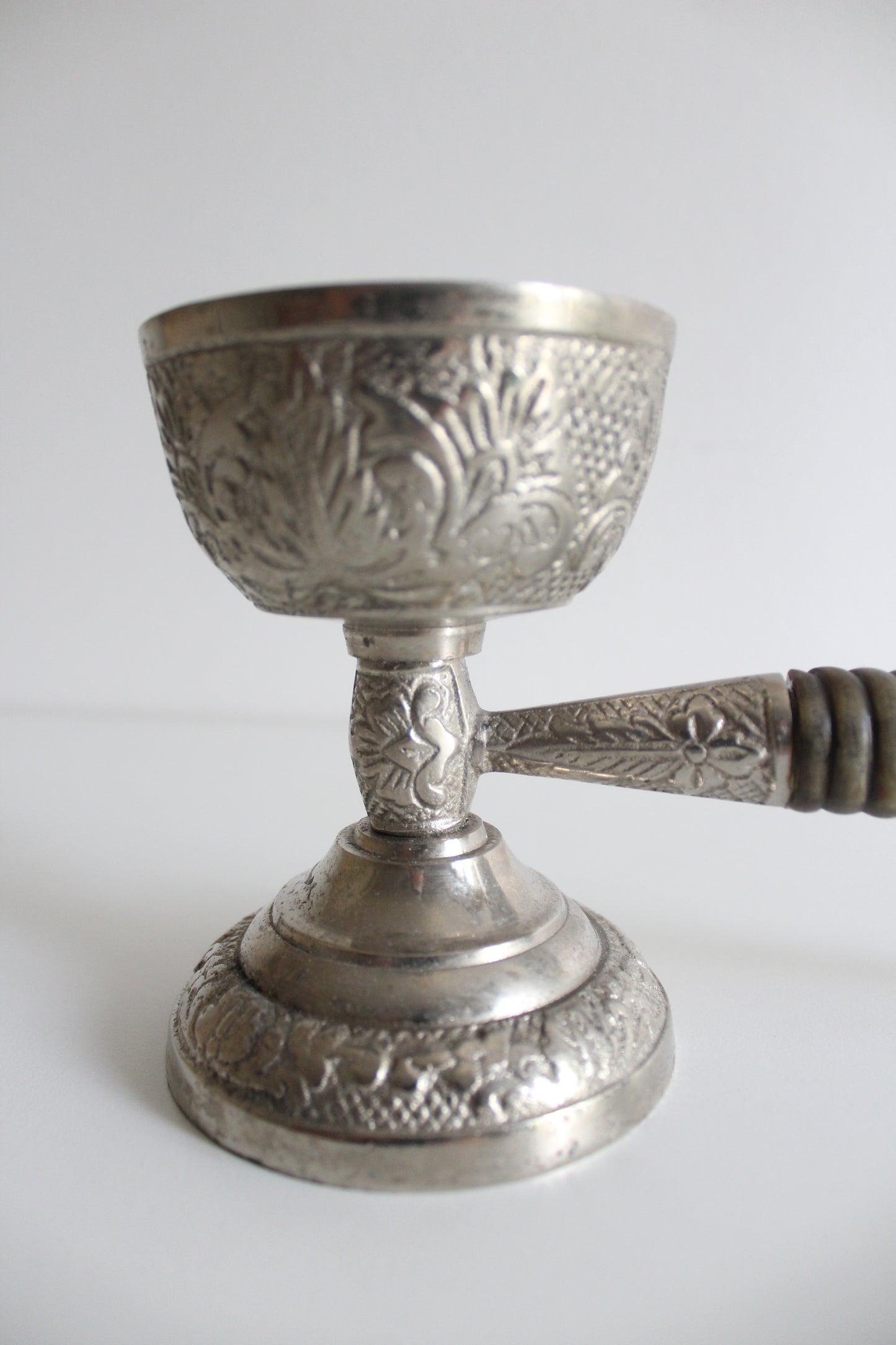 North Indian Mubkhar with Natural Horn Handle