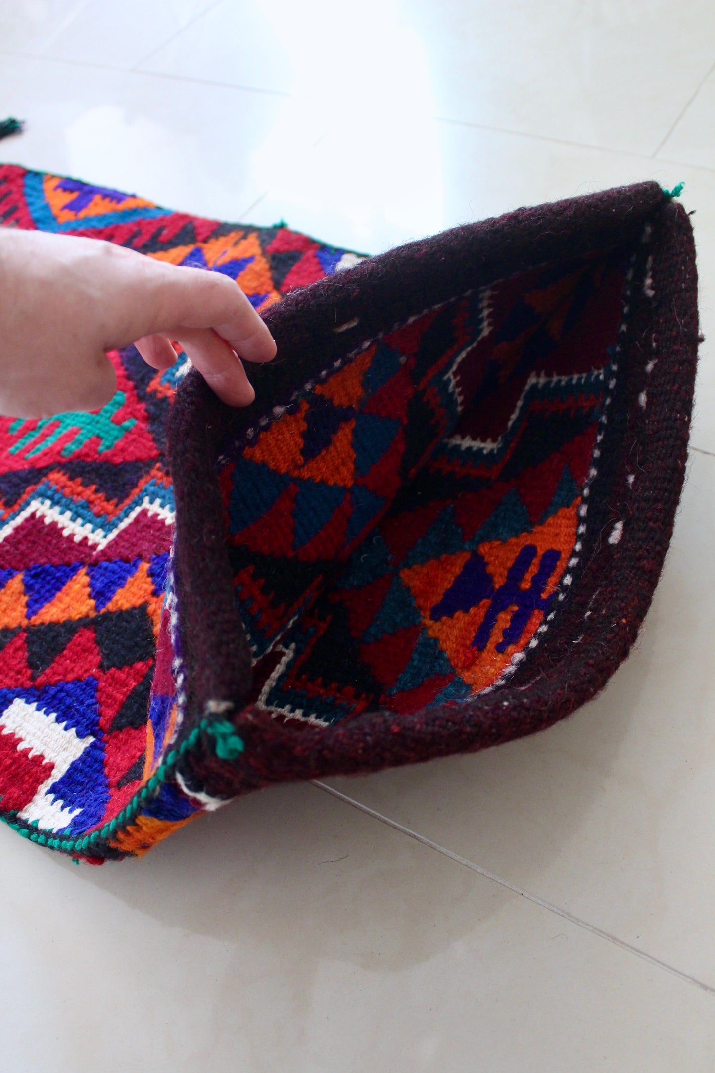 Handwoven Sadu Pillow 3 - 48x86