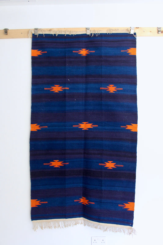 Handwoven Indian Cotton Kilim 107x183
