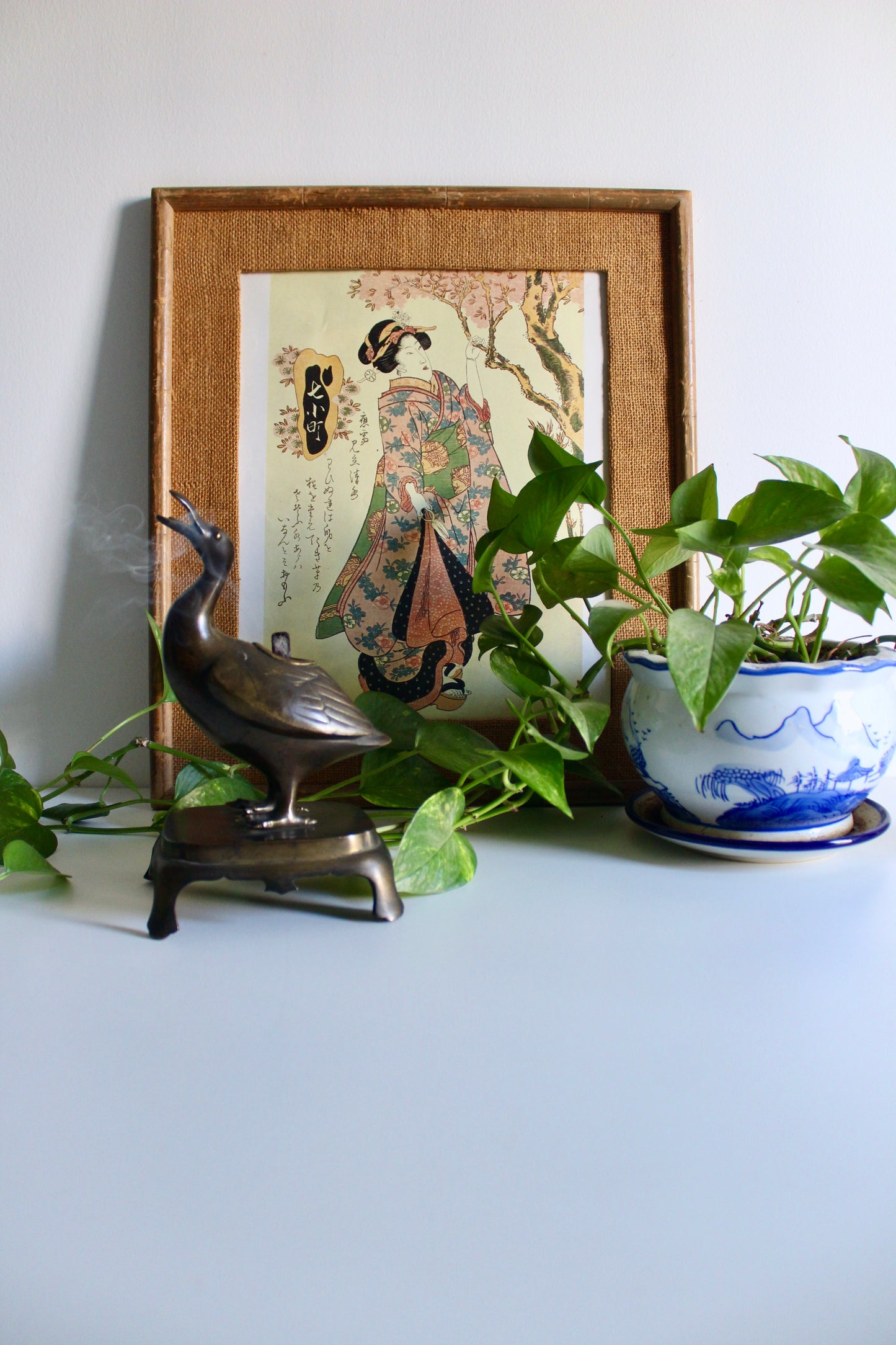 Japanese Meiji Period Bronze Duck Incense Burner/Mubkhar