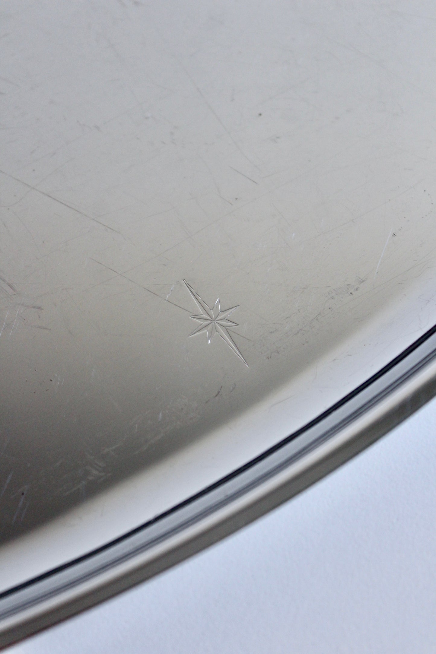 1950's Retro Kromex American Stainless steel Serving Tray