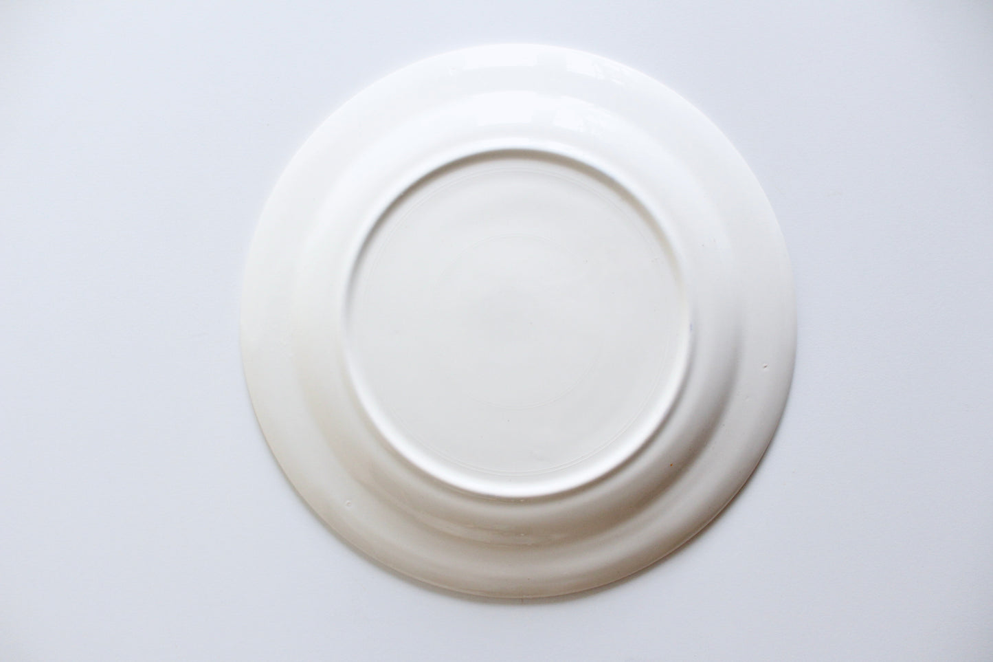 Midcentury Blue Willow Dinner Plate