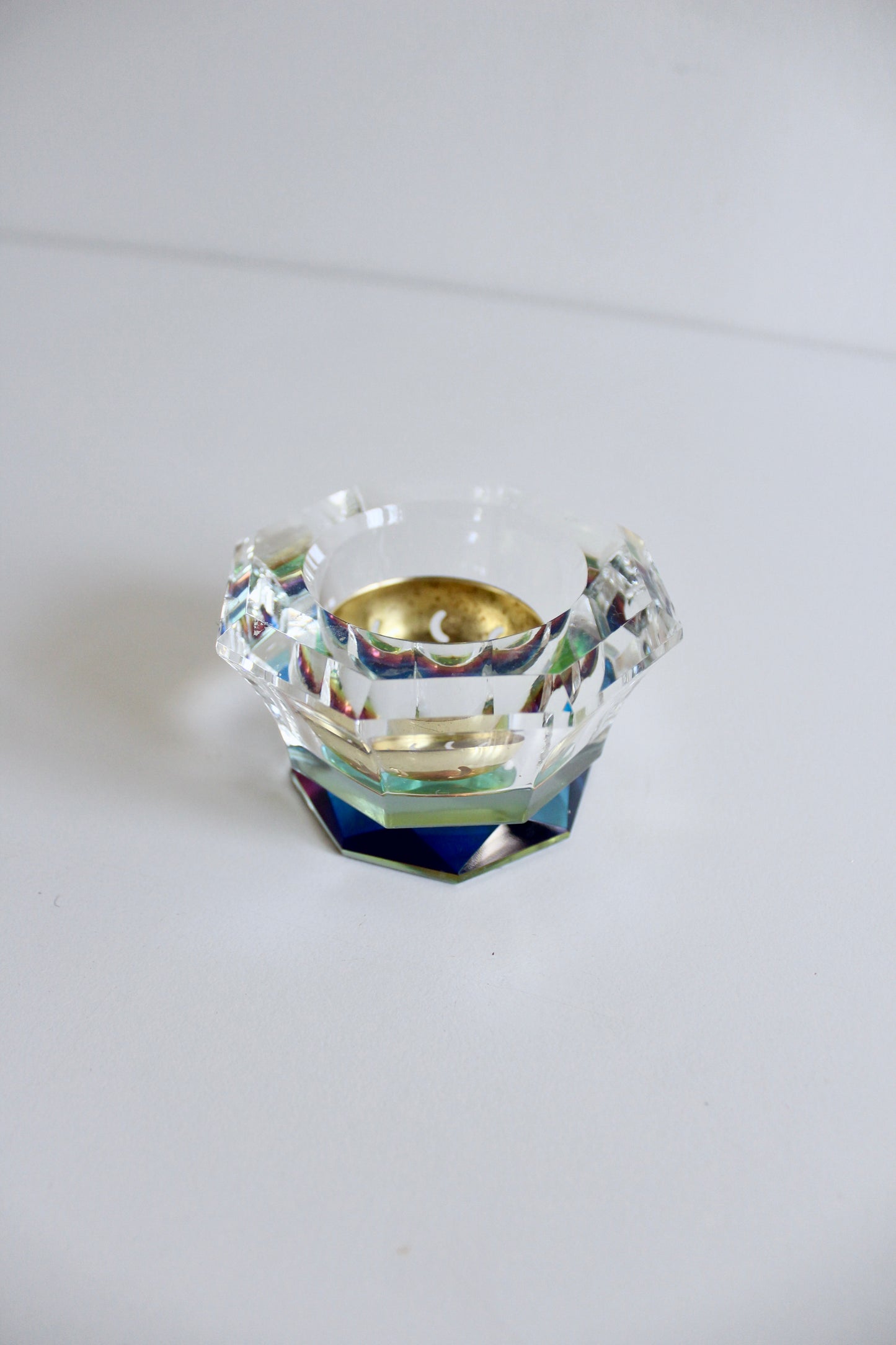 Vintage Glass Jewel Toned Mubkhars