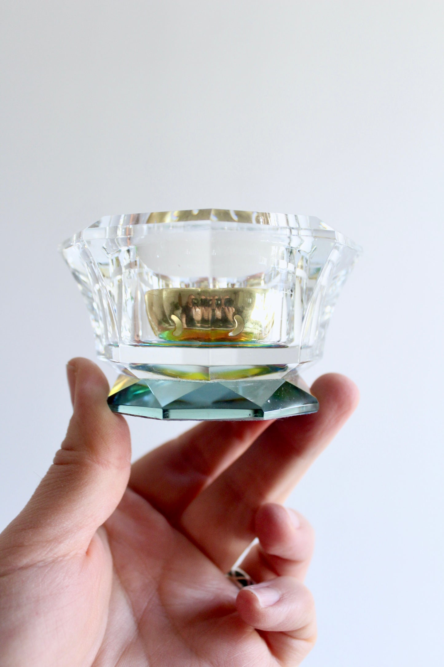 Vintage Glass Jewel Toned Mubkhars