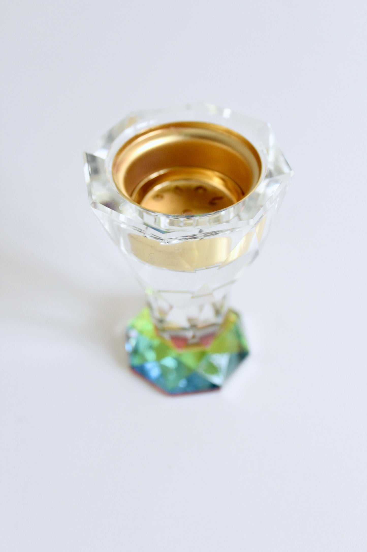 Vintage Glass Jewel Toned Mubkhars