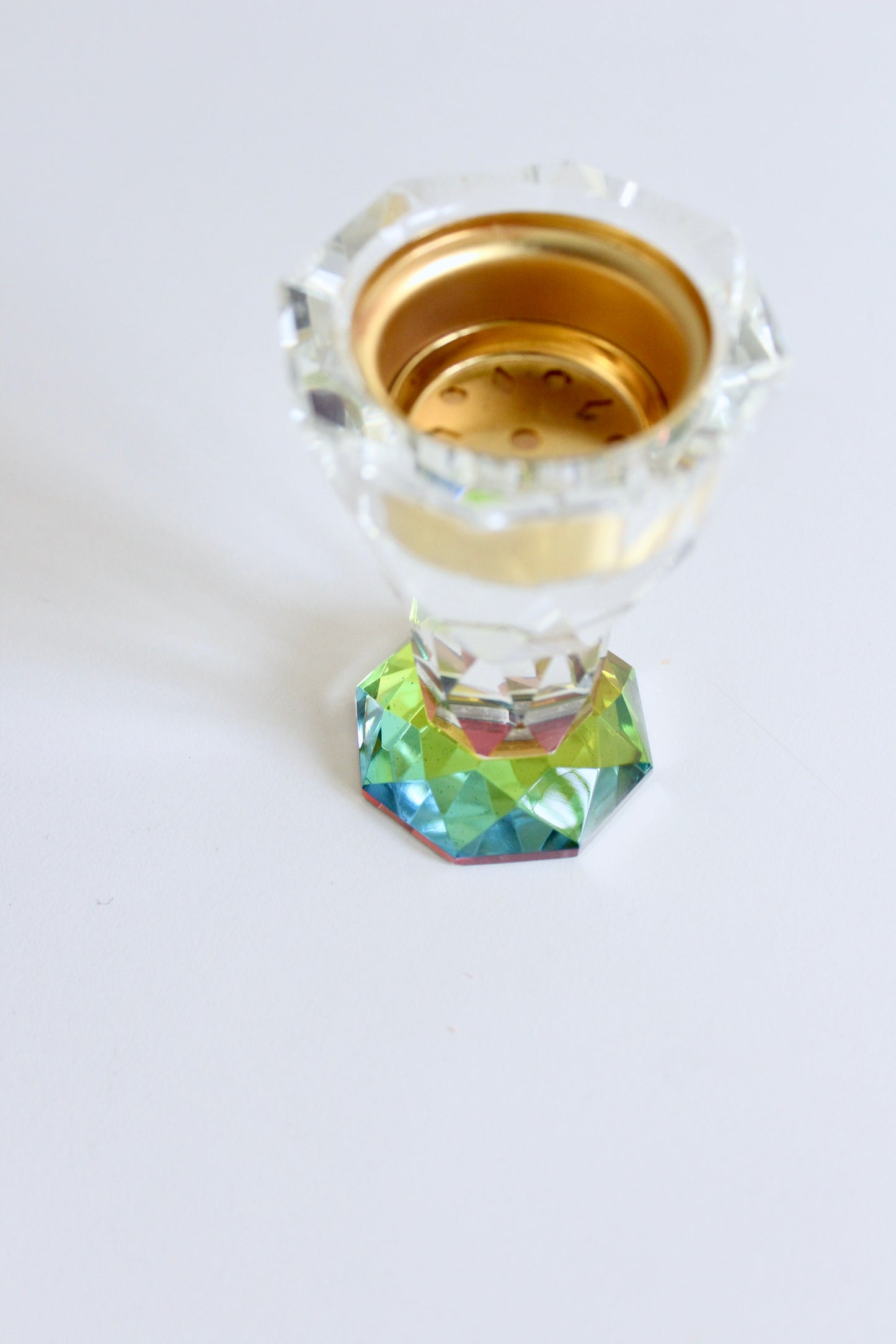 Vintage Glass Jewel Toned Mubkhars
