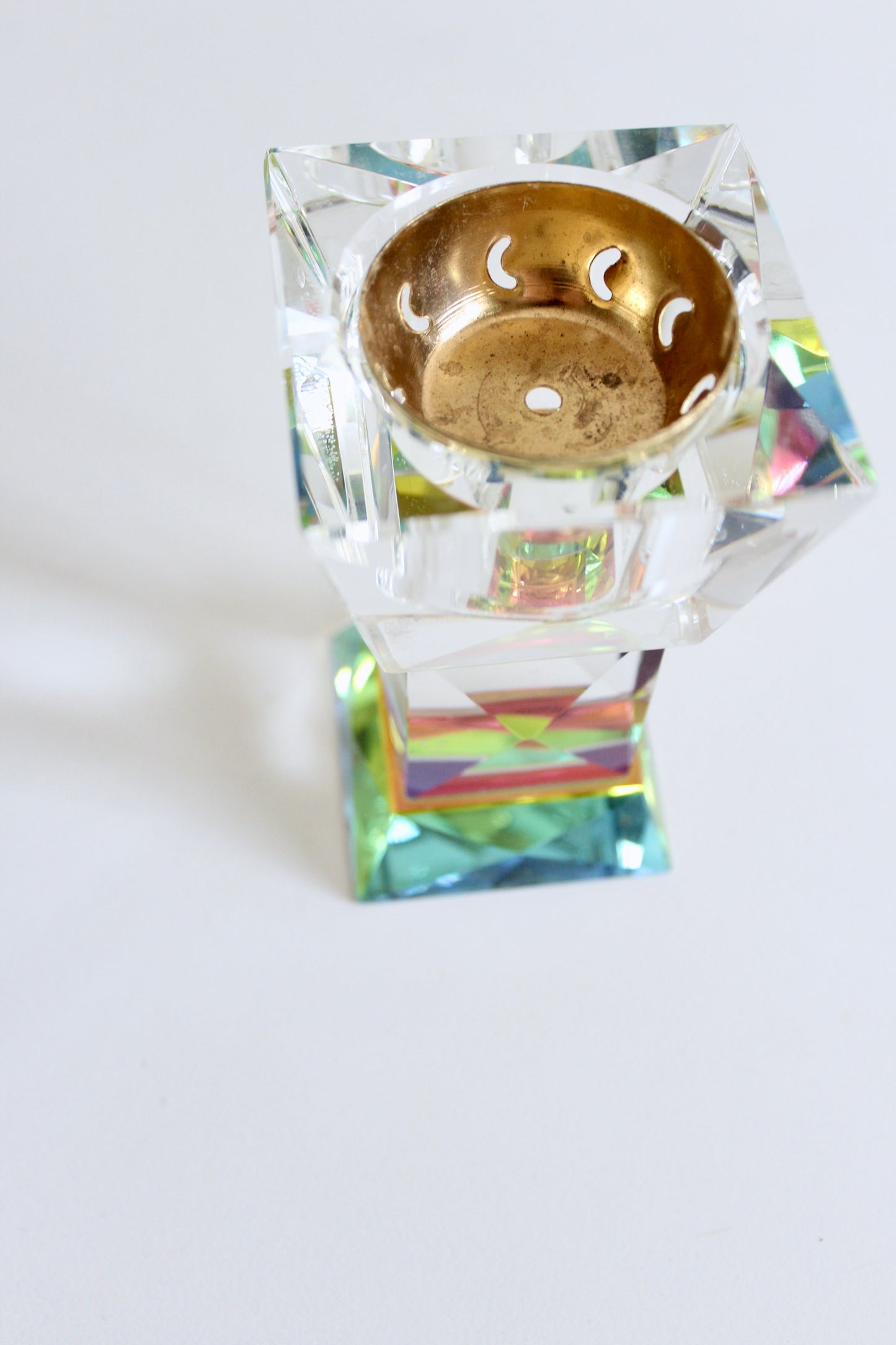 Vintage Glass Jewel Toned Mubkhars