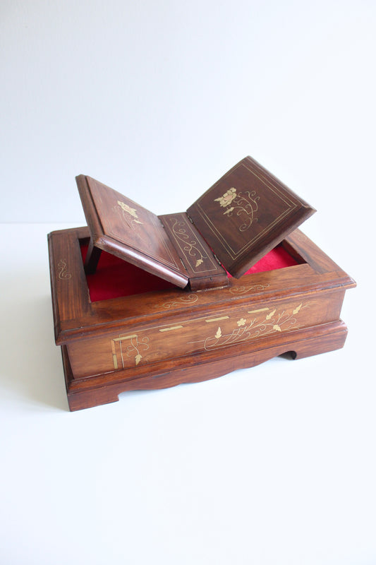 Mid Century Rosewood Book Stand