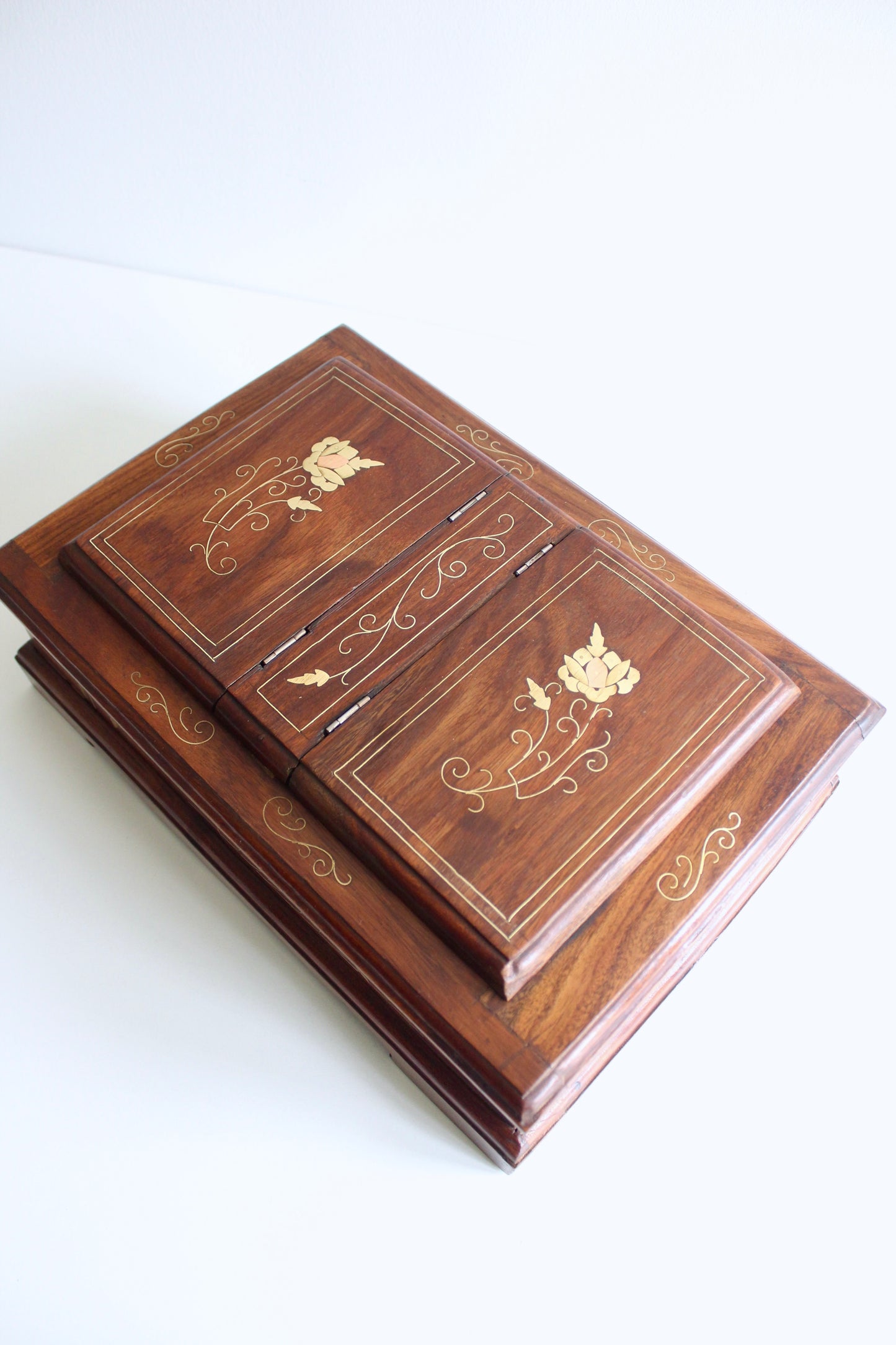 Mid Century Rosewood Book Stand
