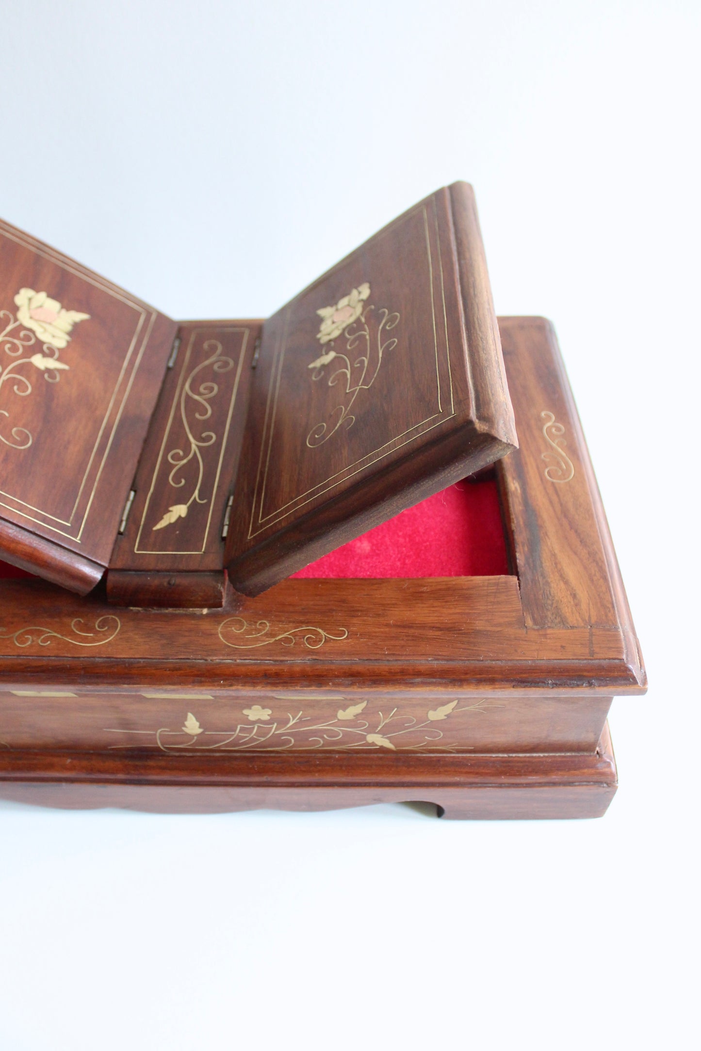 Mid Century Rosewood Book Stand