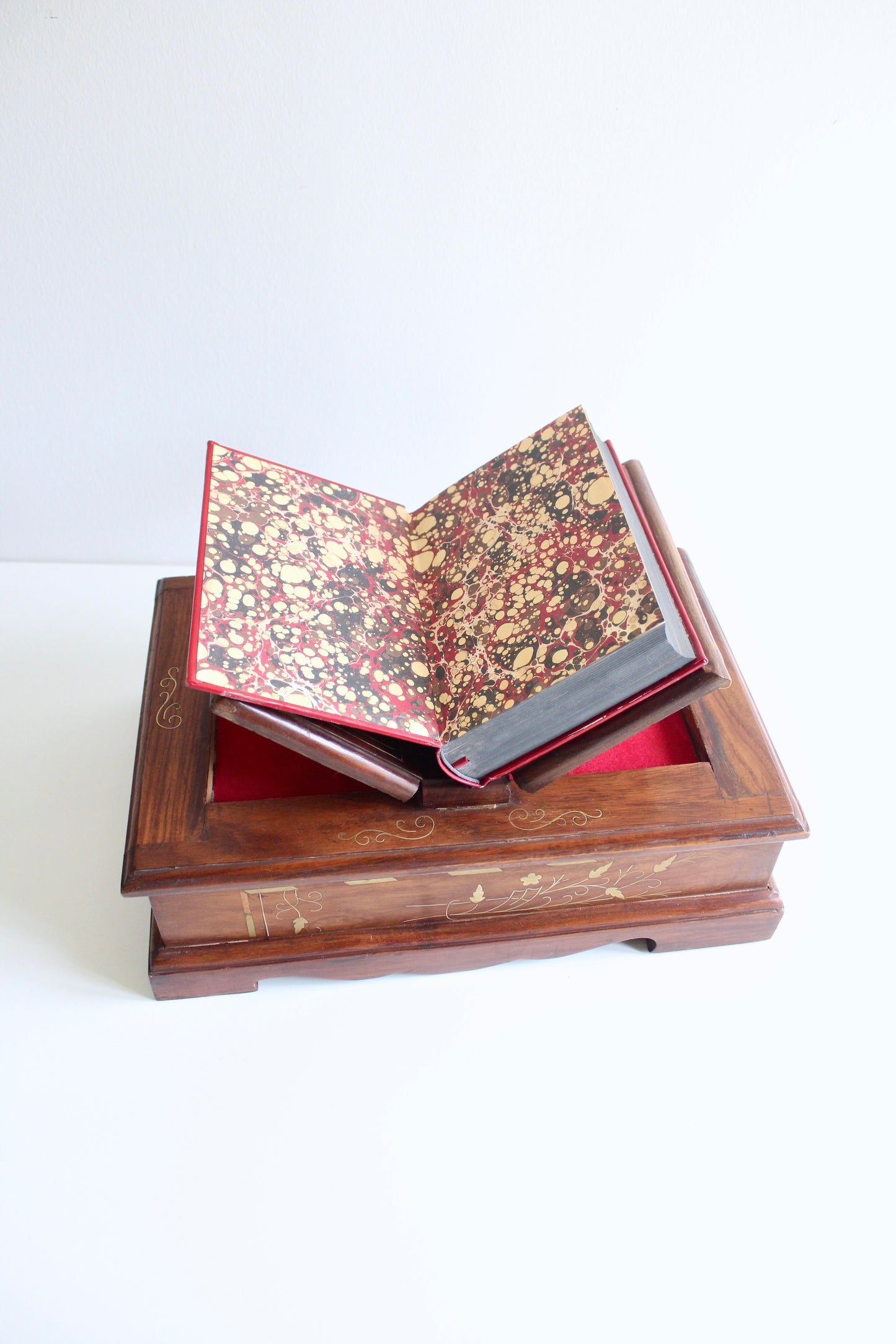 Mid Century Rosewood Book Stand