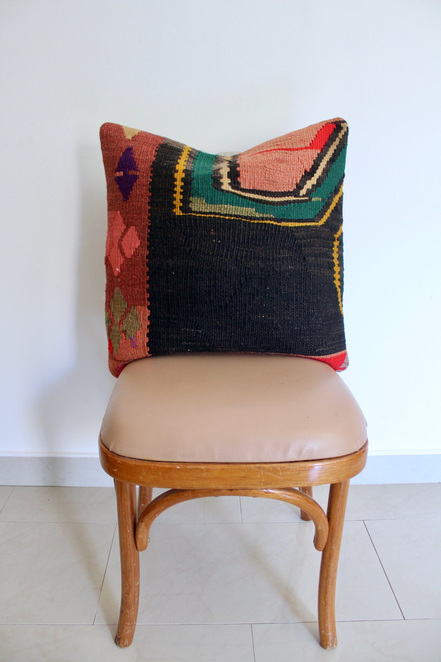 Vintage Turkish Kilim Pillow 2 - 50x50cm