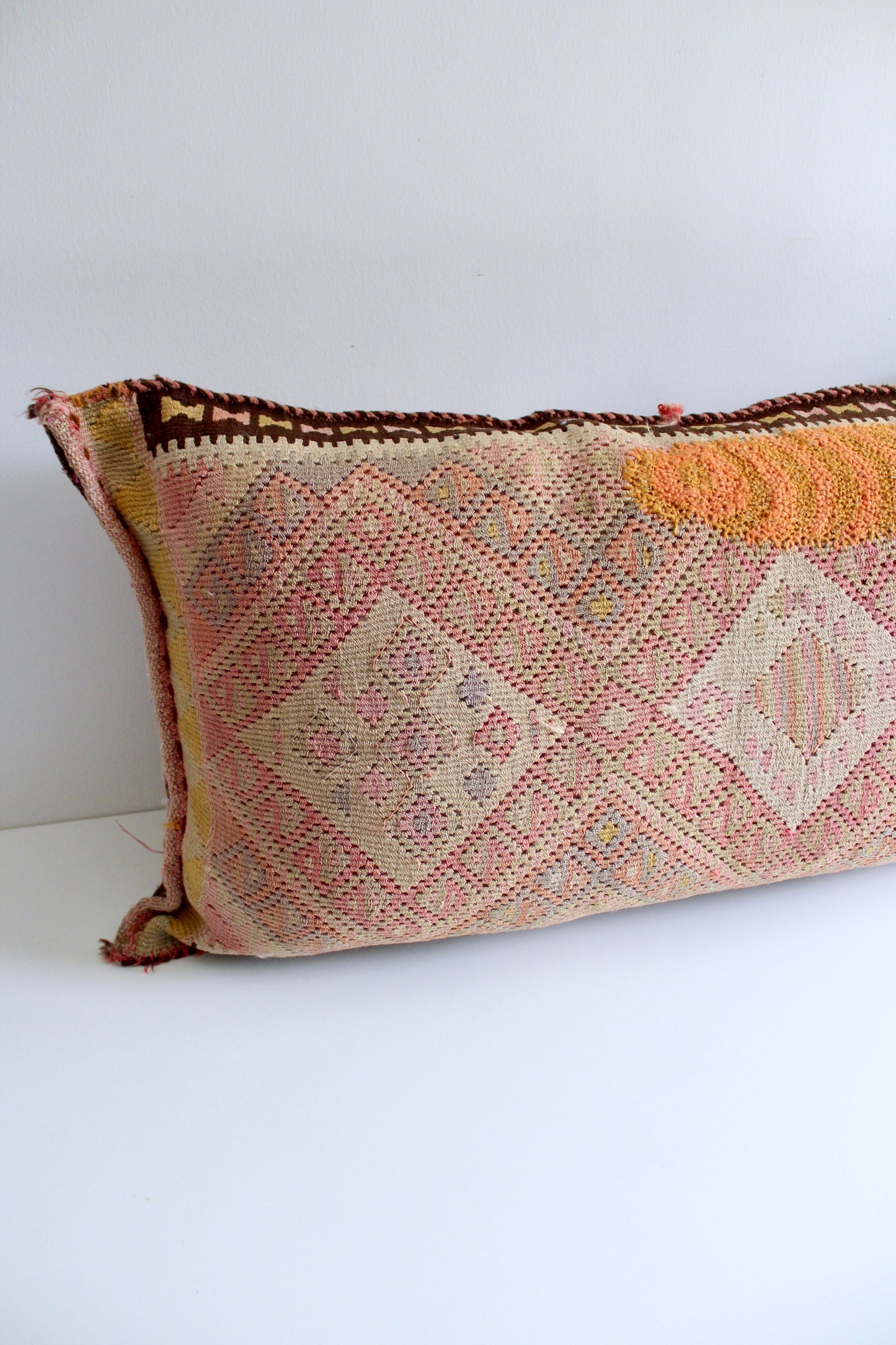 Oversized Turkish Floor Pillow "Village Repair"