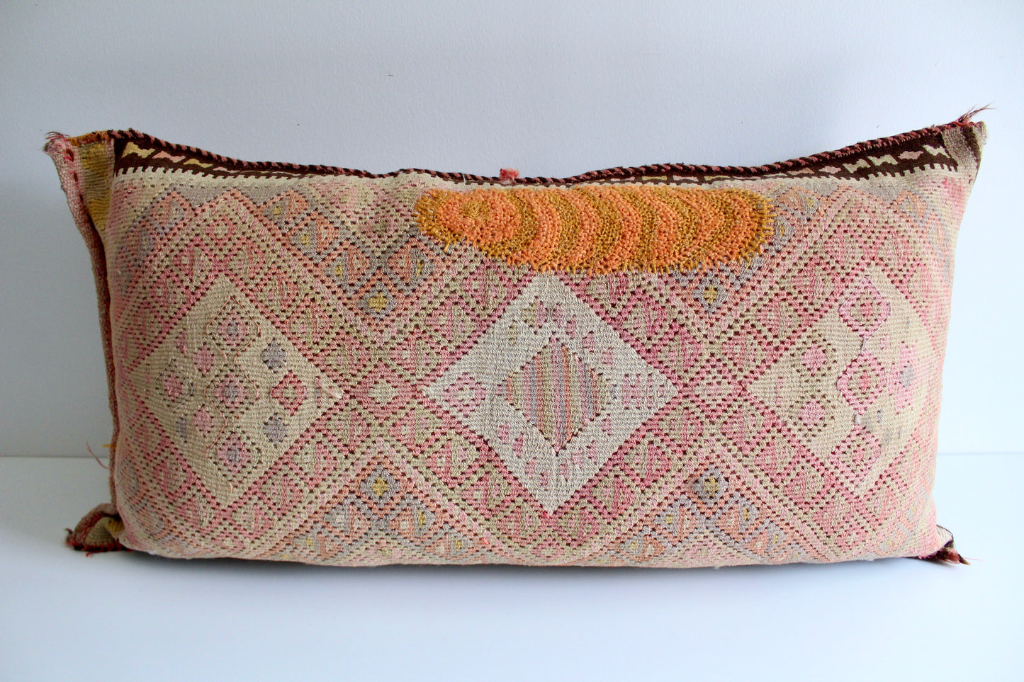 Oversized Turkish Floor Pillow "Village Repair"