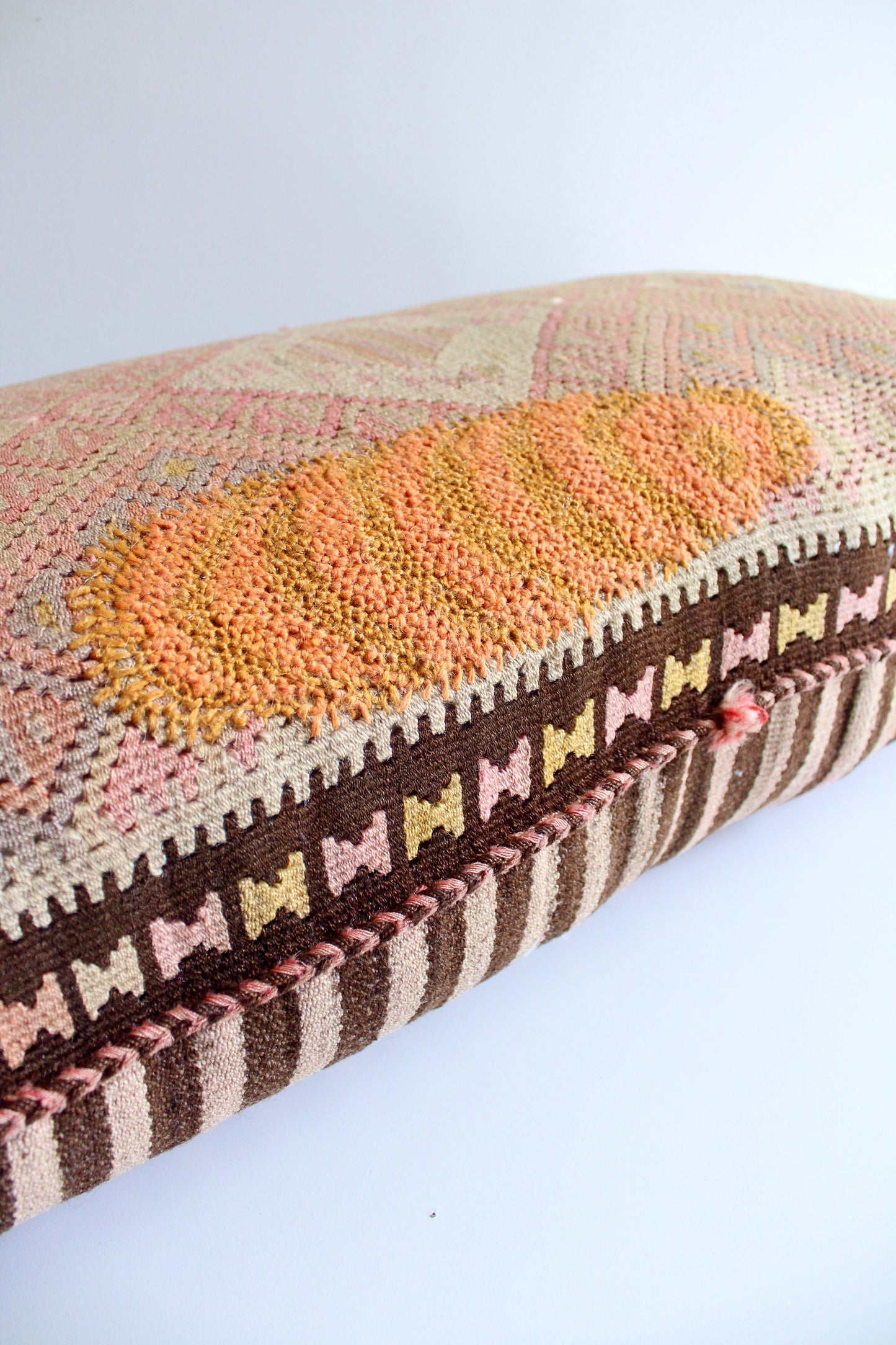 Oversized Turkish Floor Pillow "Village Repair"