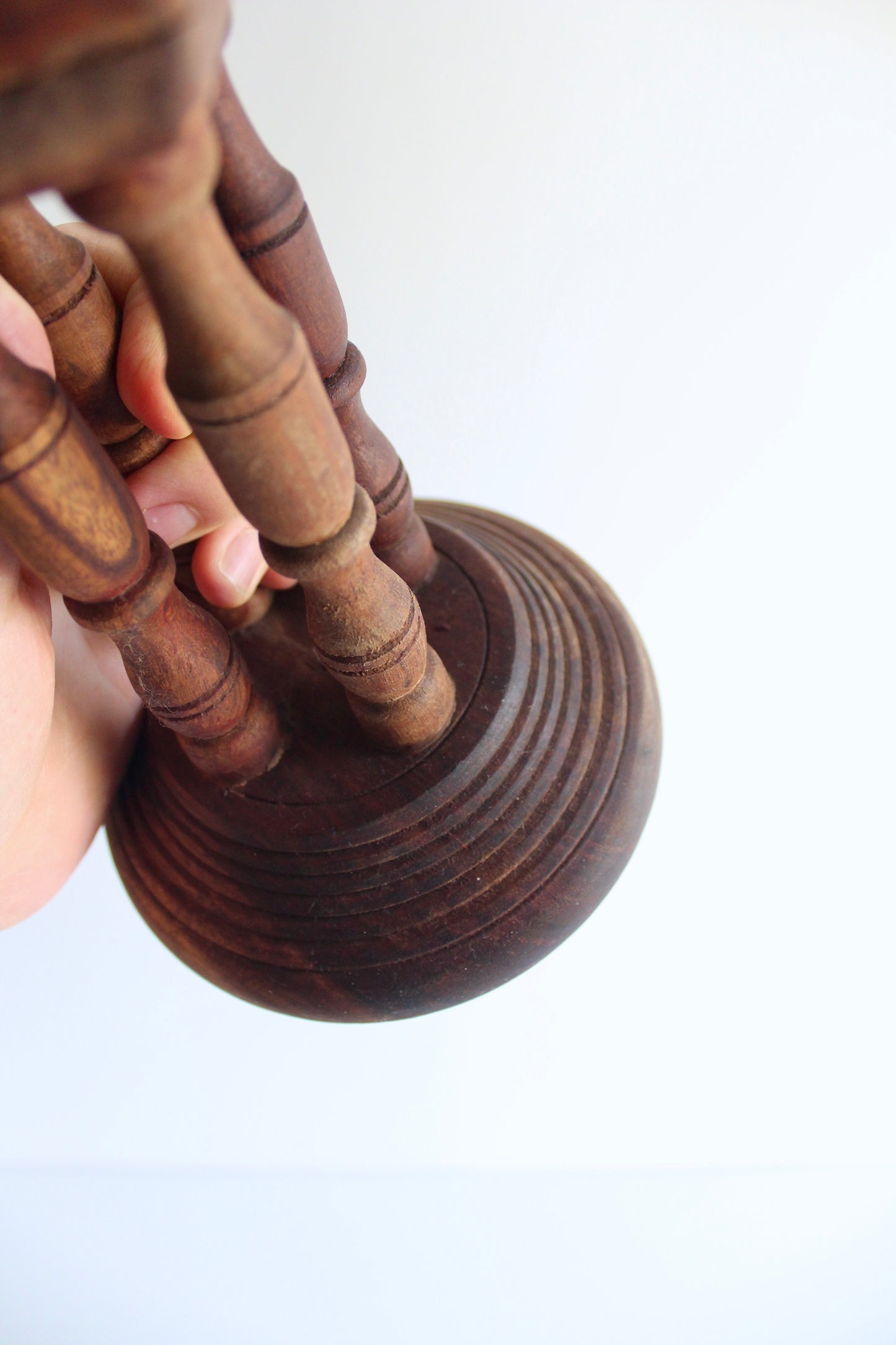 Rosewood and Brass Inlay Mubkhar