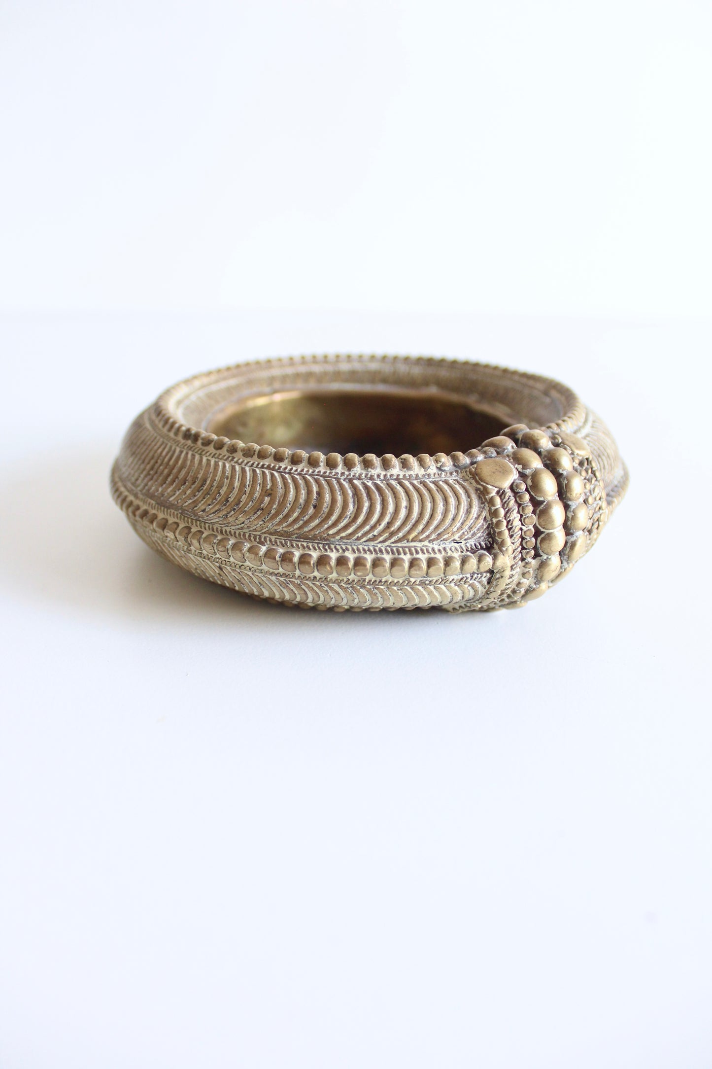 Vintage Indian Tribal Anklet Ashtray or Catch All