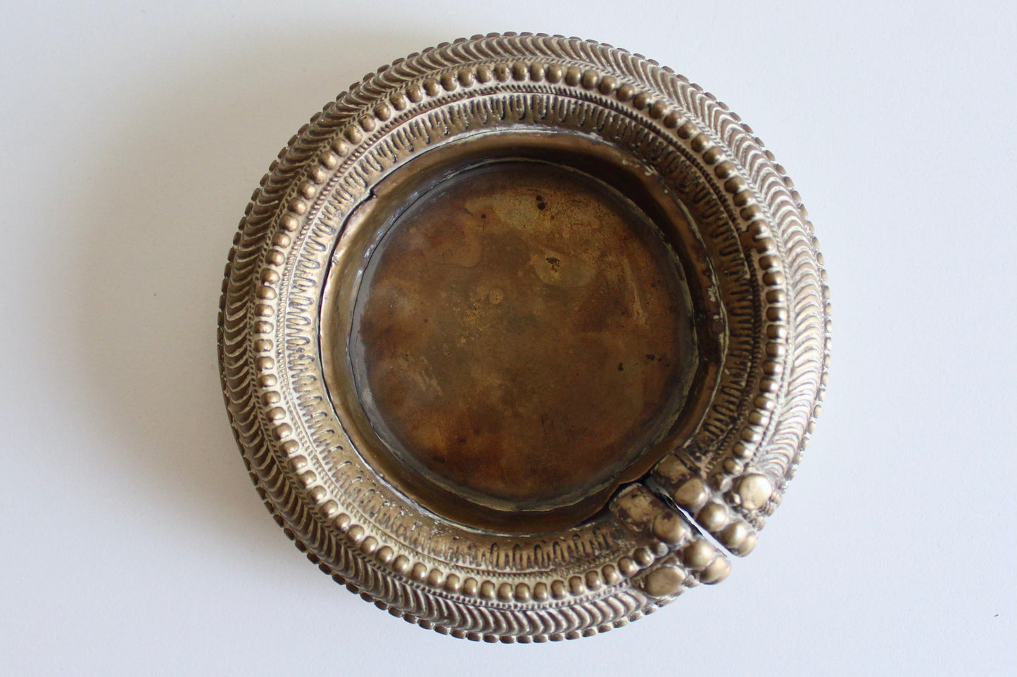 Vintage Indian Tribal Anklet Ashtray or Catch All