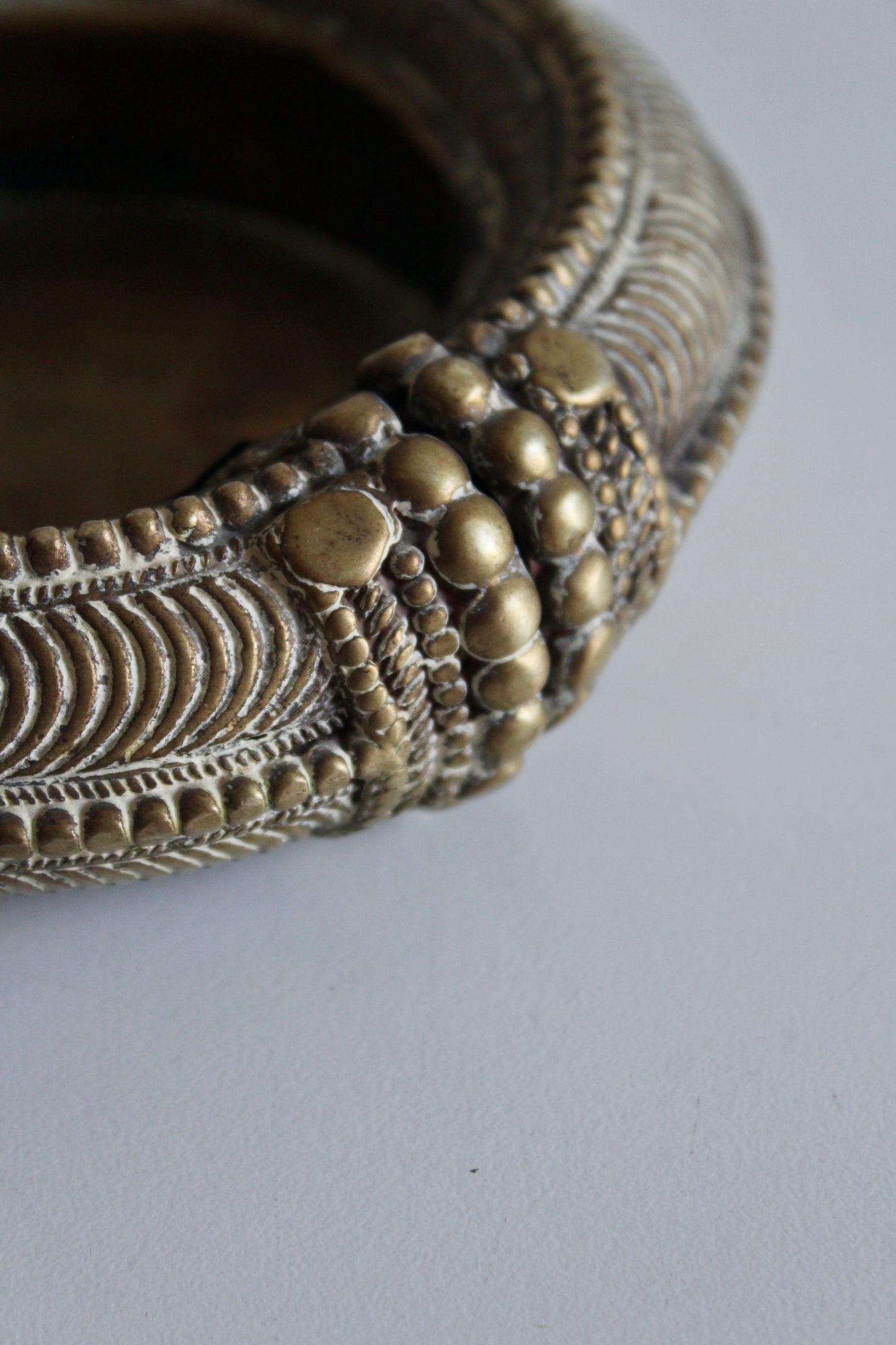 Vintage Indian Tribal Anklet Ashtray or Catch All