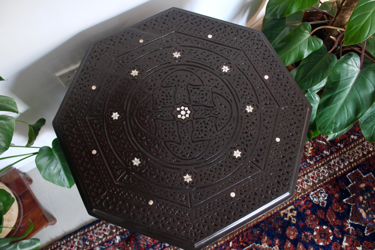 Vintage Mid Century Syrian Tea Table