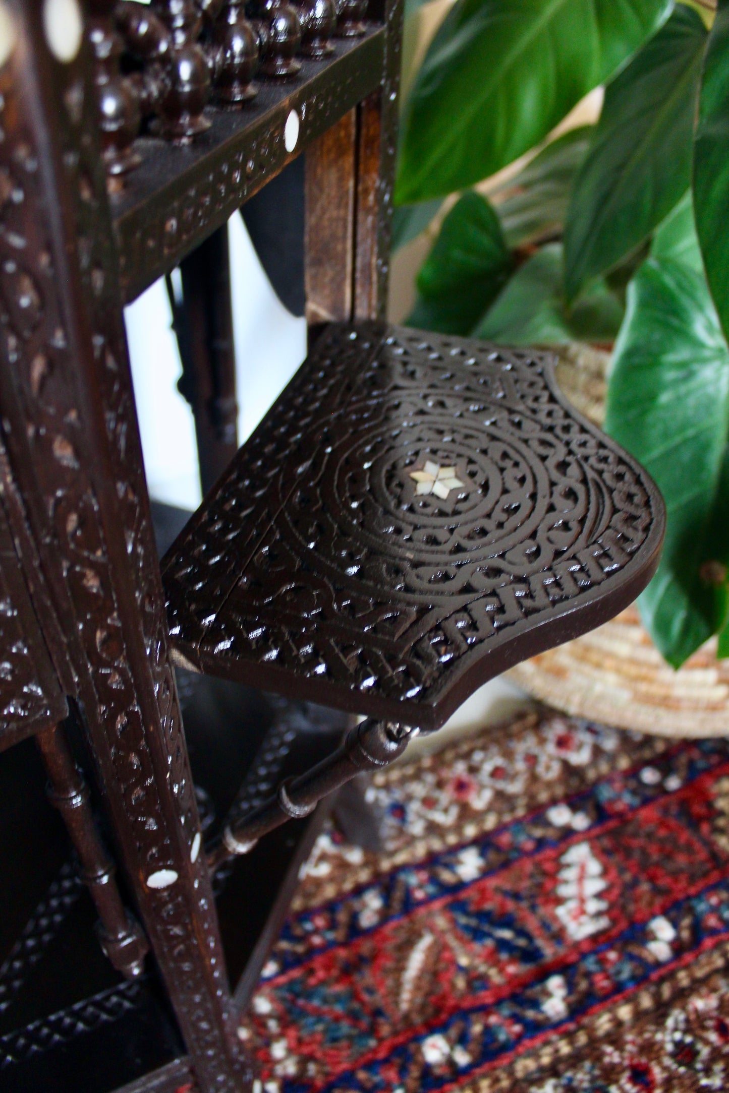 Vintage Mid Century Syrian Tea Table