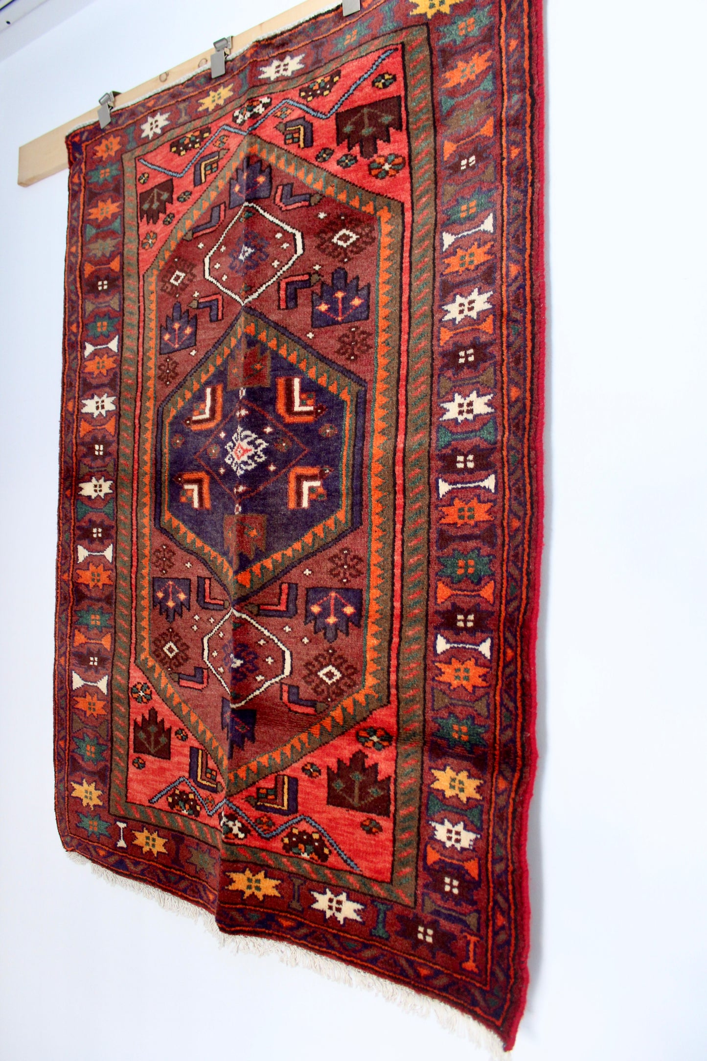 Vintage Kurdish Carpet - 104x158cm
