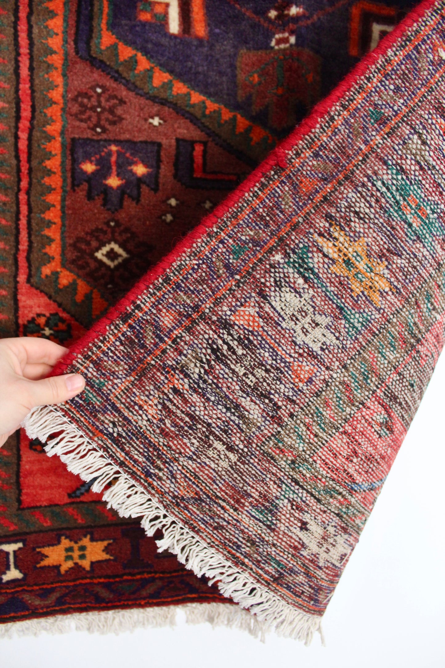 Vintage Kurdish Carpet - 104x158cm