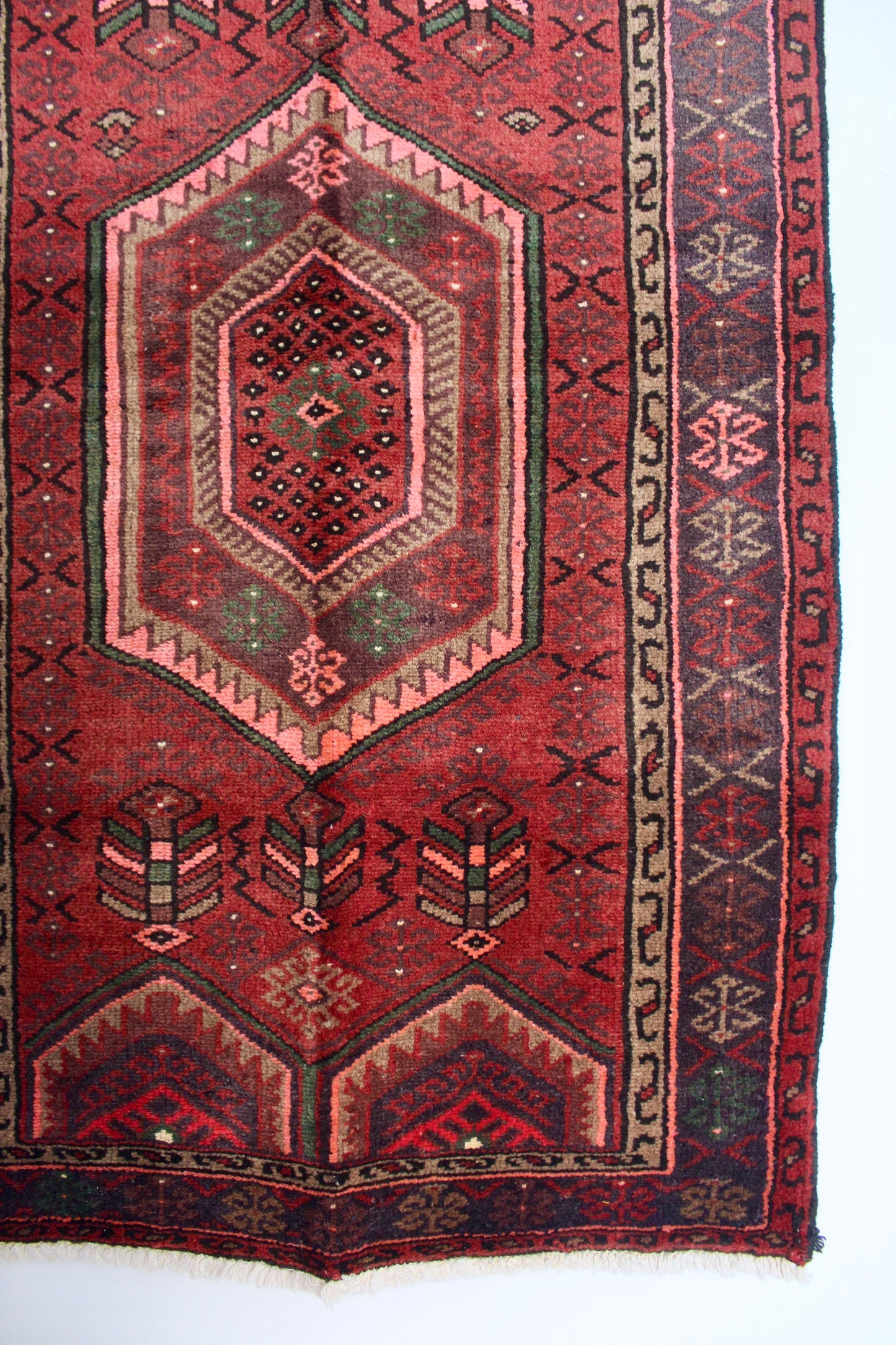 Vintage Kurdish Carpet - 91x157