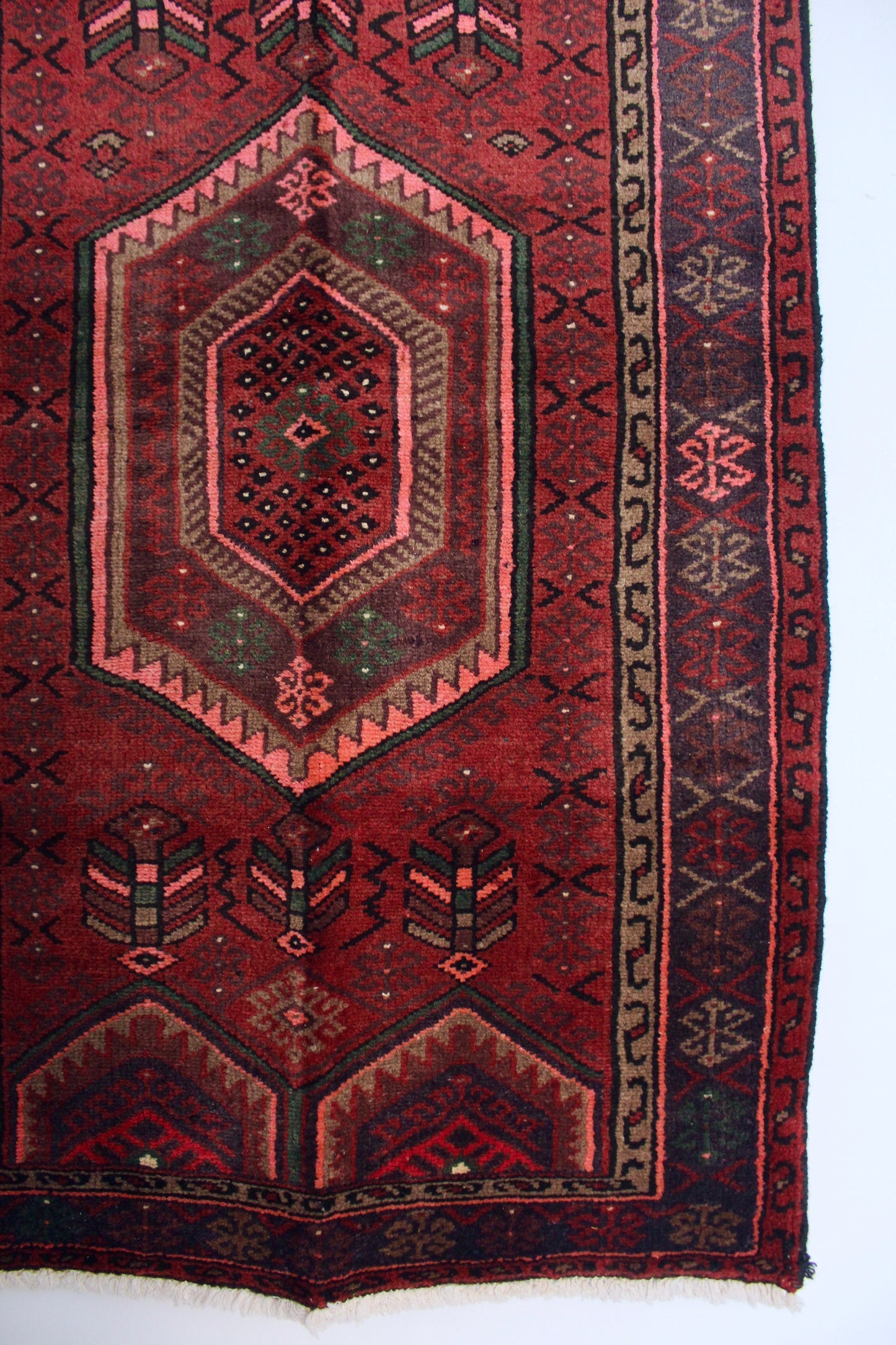 Vintage Kurdish Carpet - 91x157