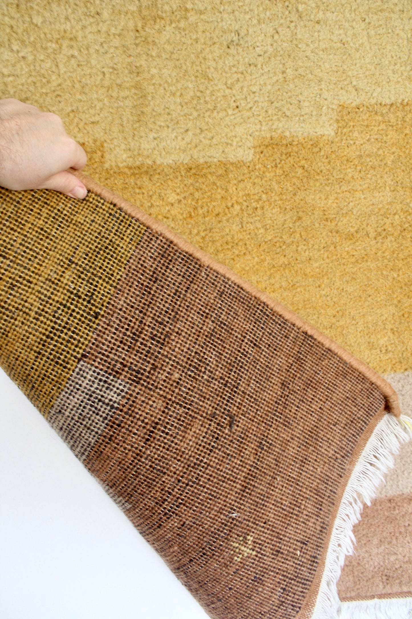 Vintage Persian Handwoven Gabbeh 140x205