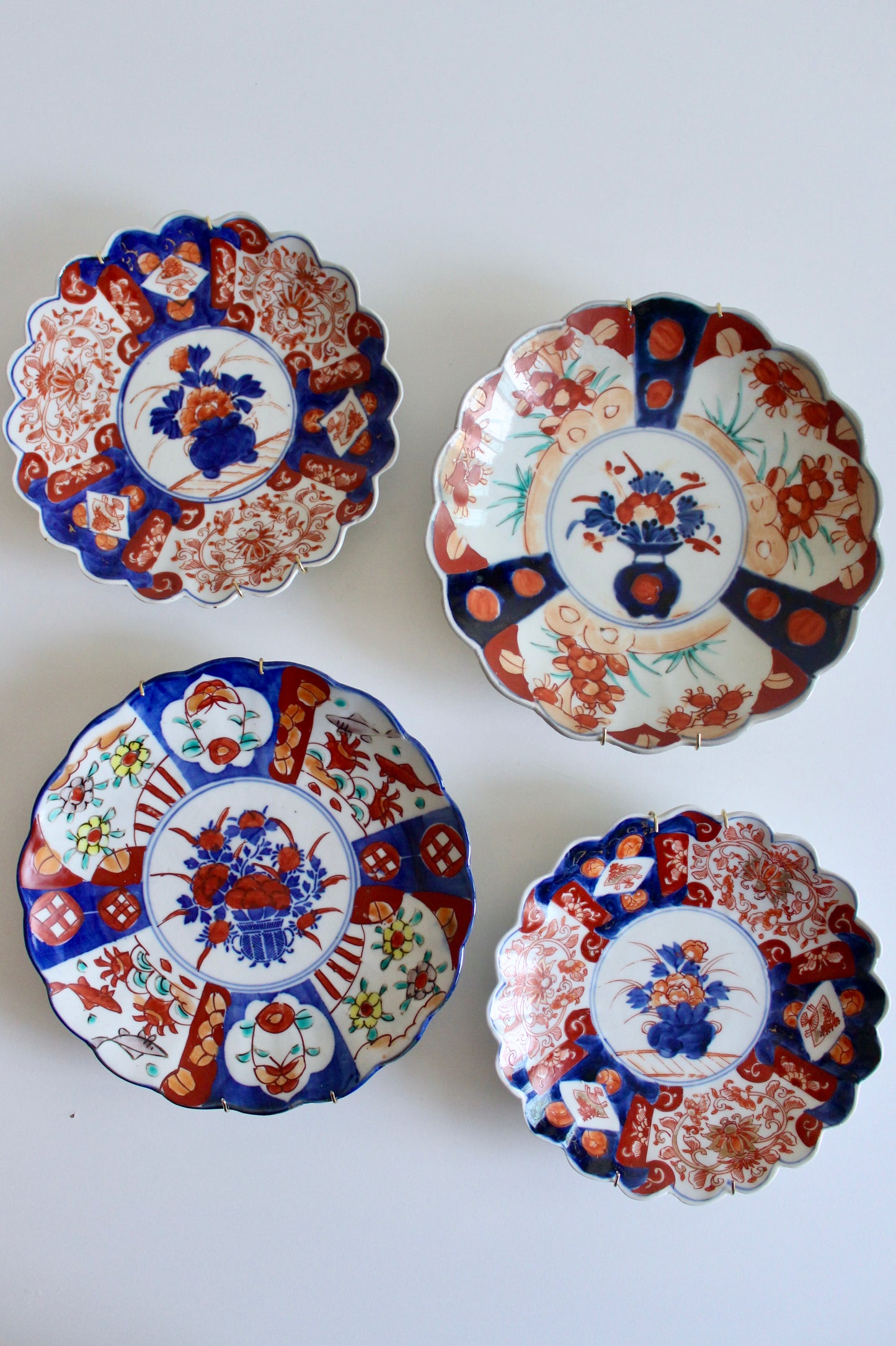 Vintage Handmade Imari Porcelain Plate