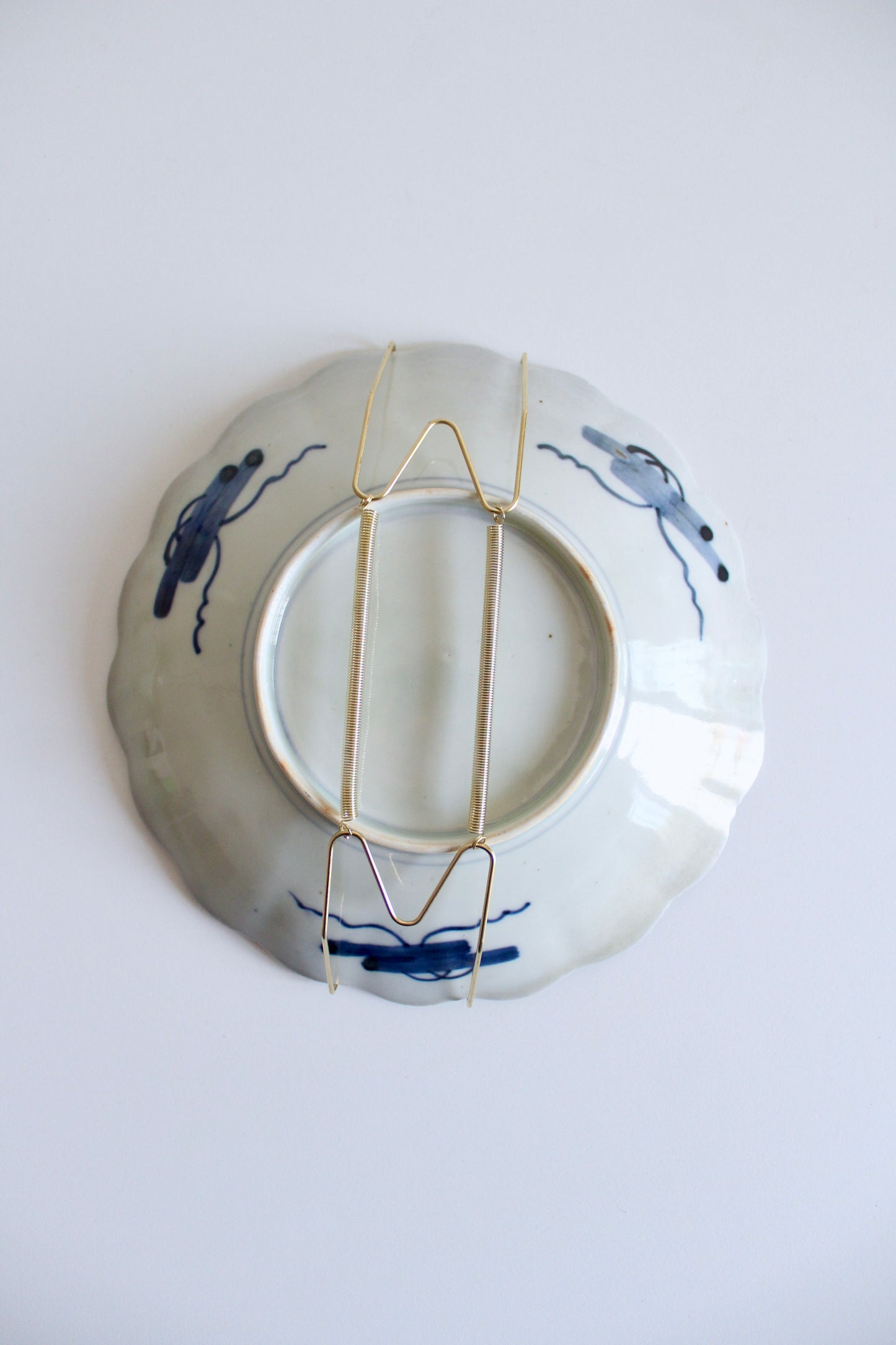 Vintage Handmade Imari Porcelain Plate