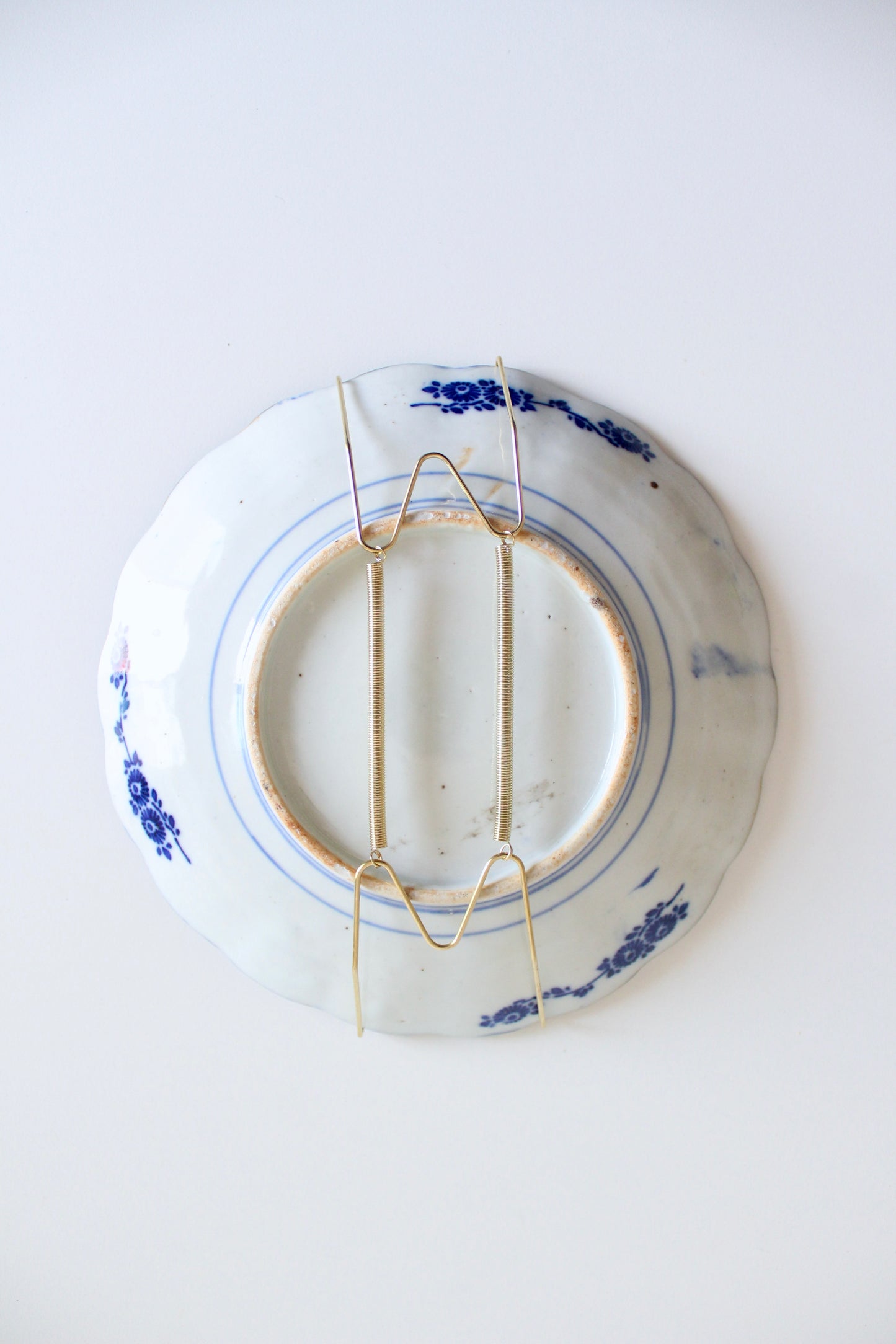 Vintage Handmade Imari Porcelain Plate