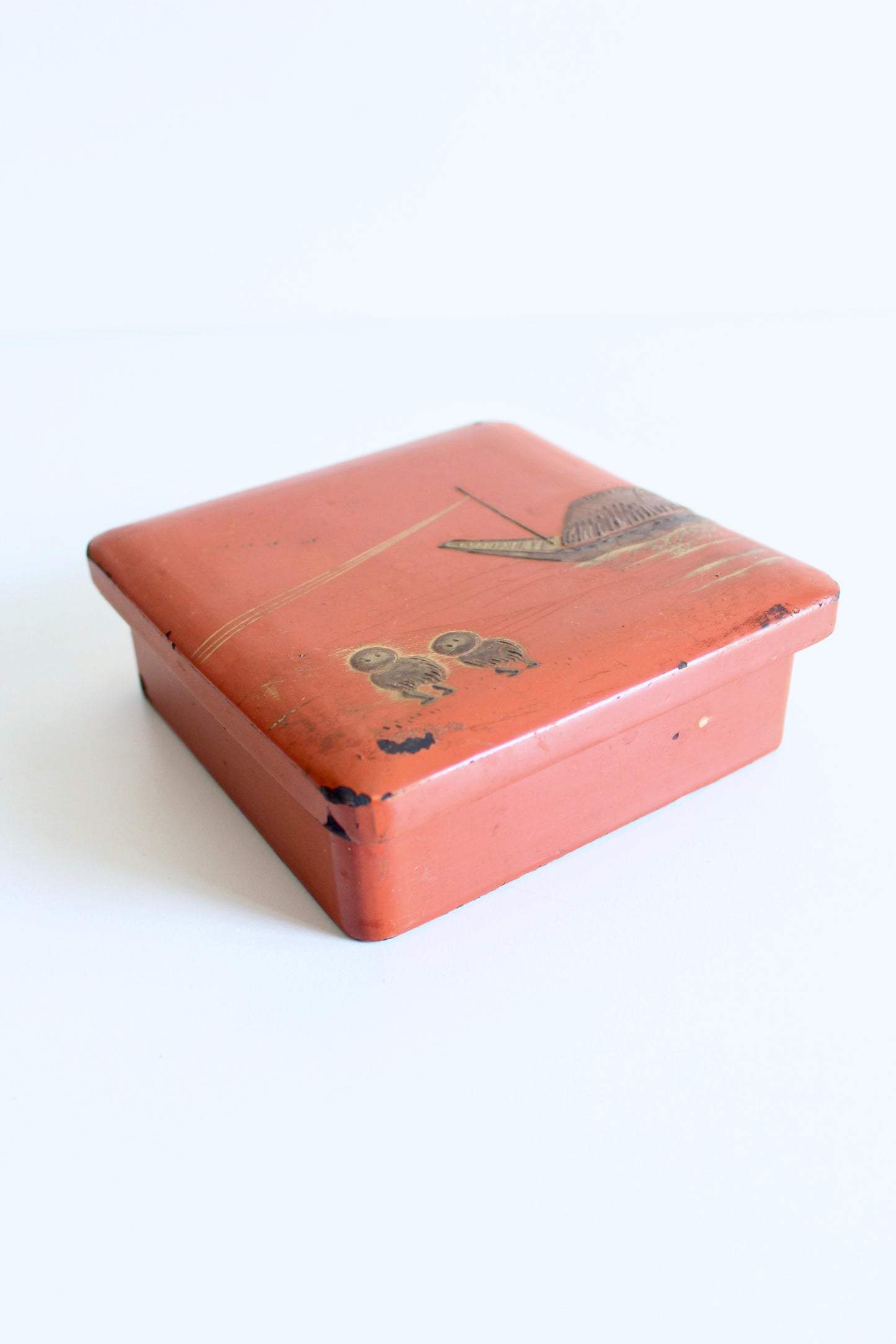 Antique Japanese Lacquer Box