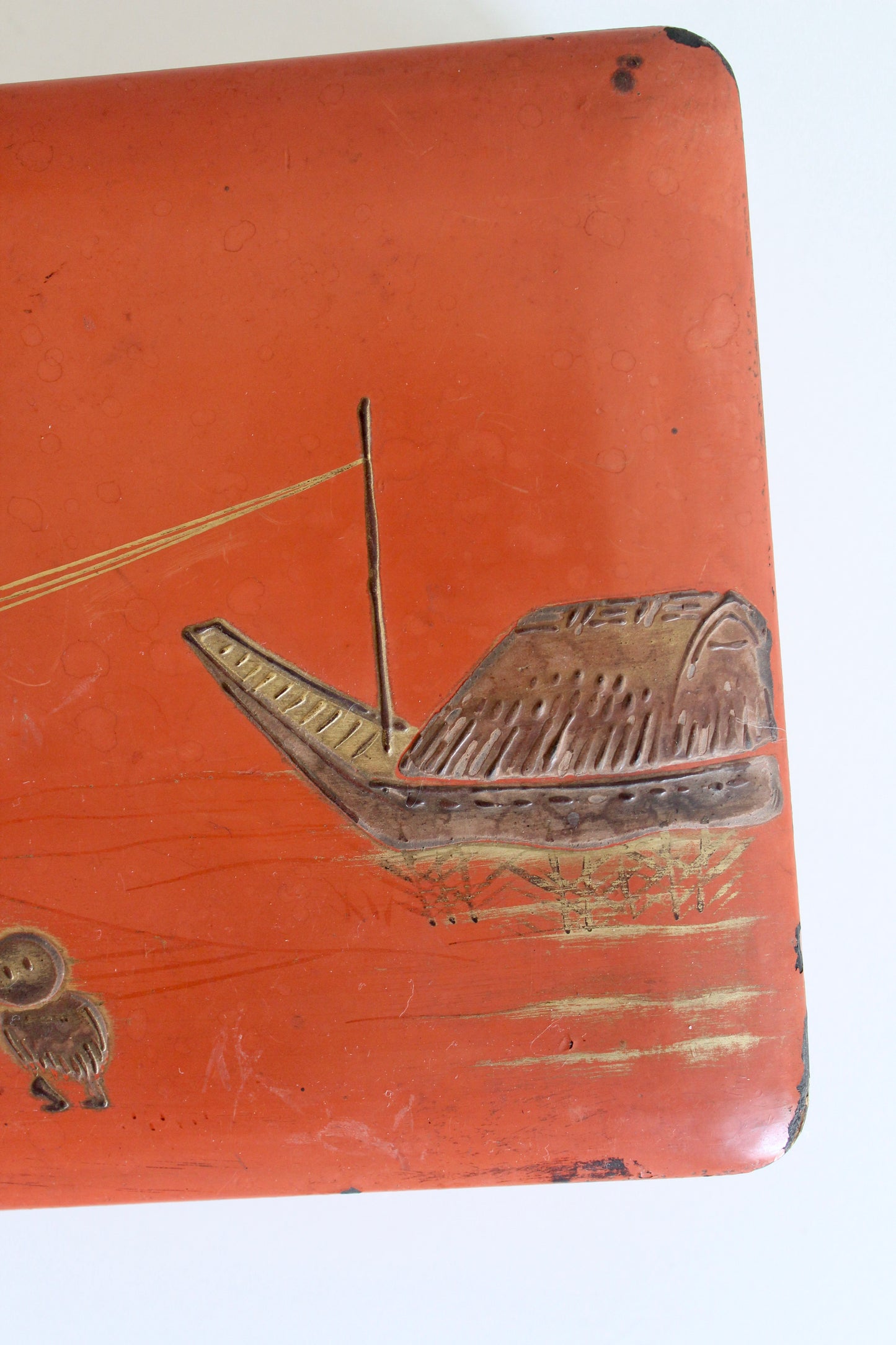 Antique Japanese Lacquer Box