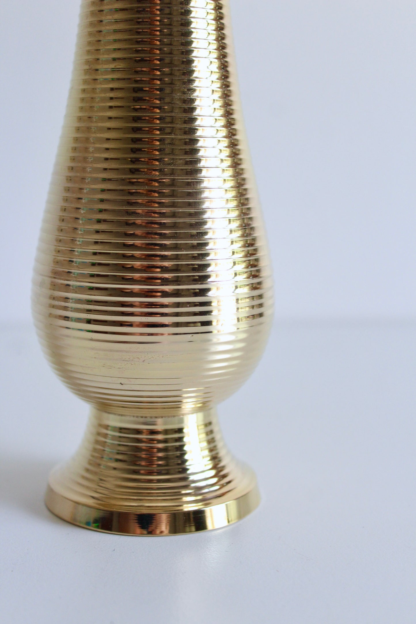 Mid Century Indian Brass Vase