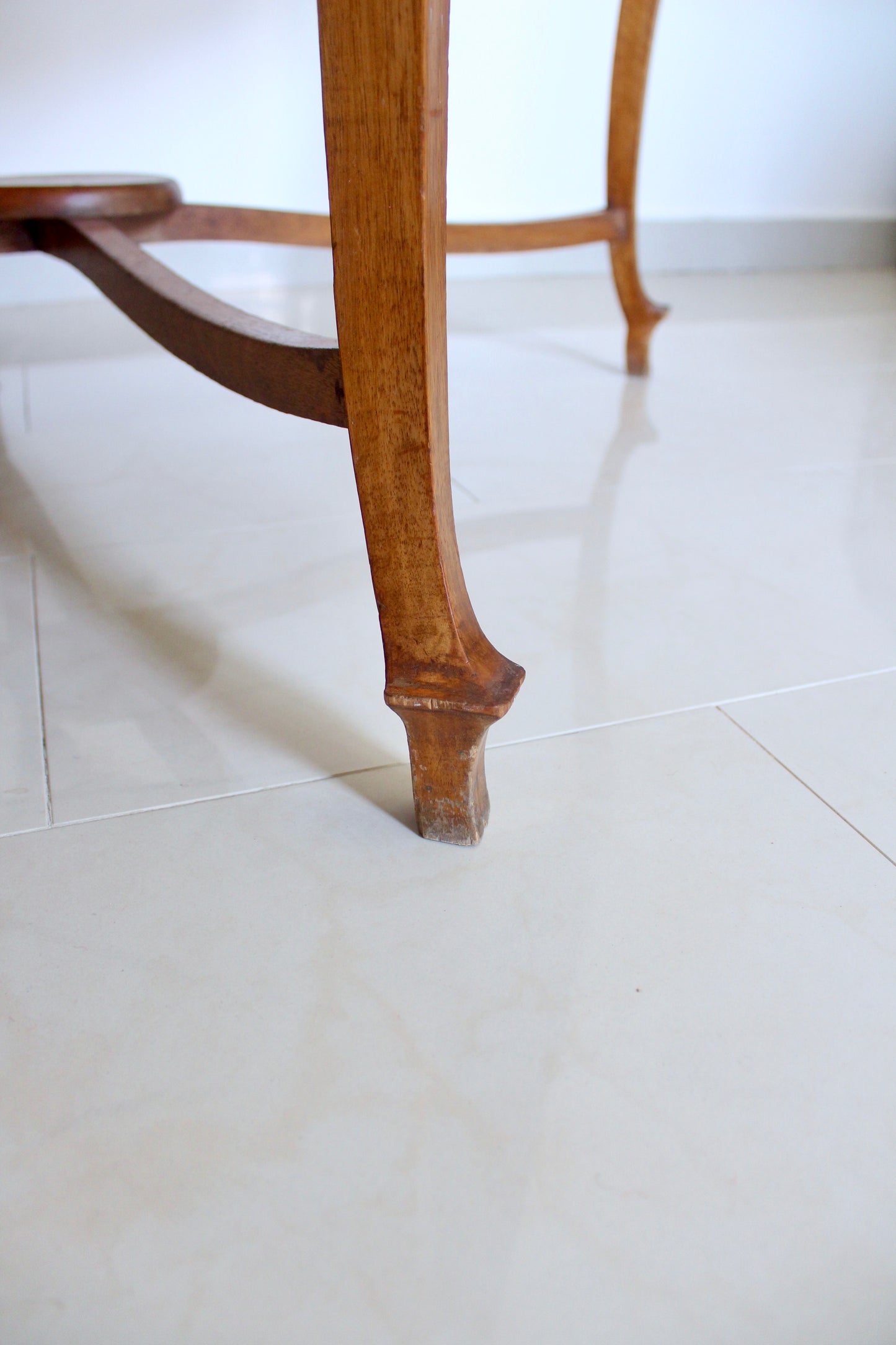 Vintage Starburst Parquetry Occasional Table