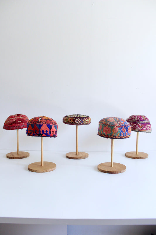 Handmade Afghan Children’s Embroidered Caps