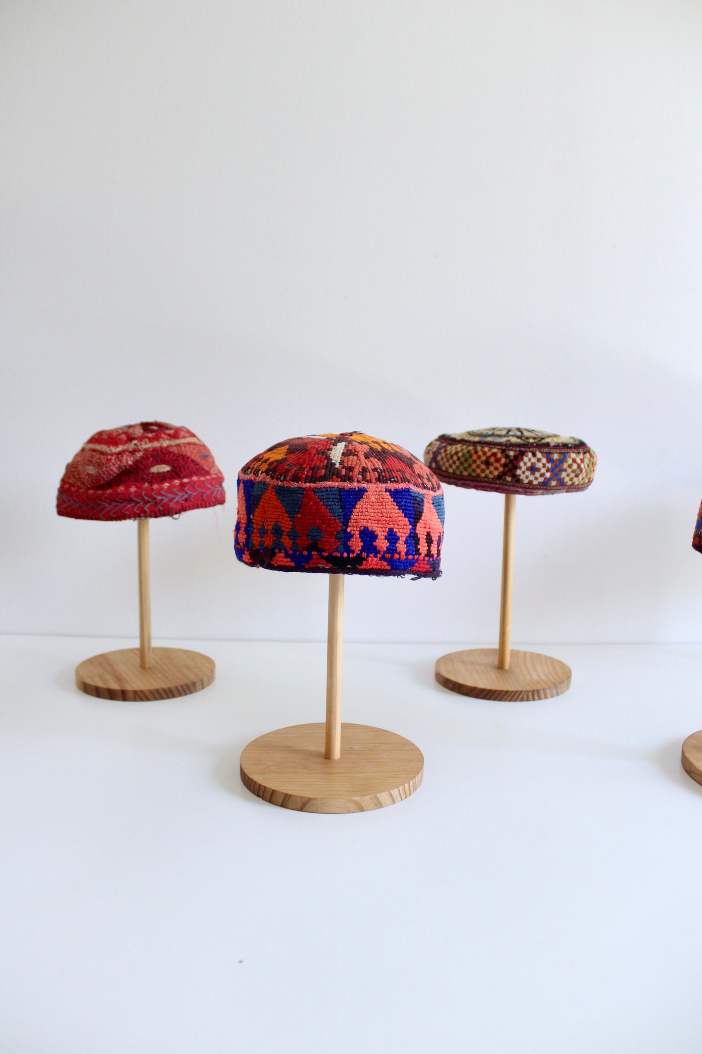 Handmade Afghan Children’s Embroidered Caps