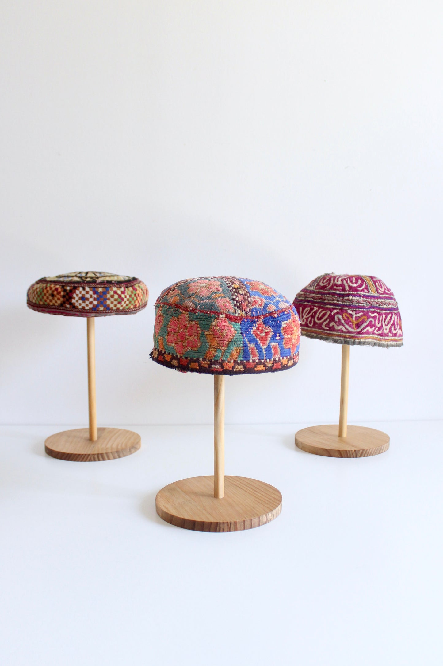 Handmade Afghan Children’s Embroidered Caps