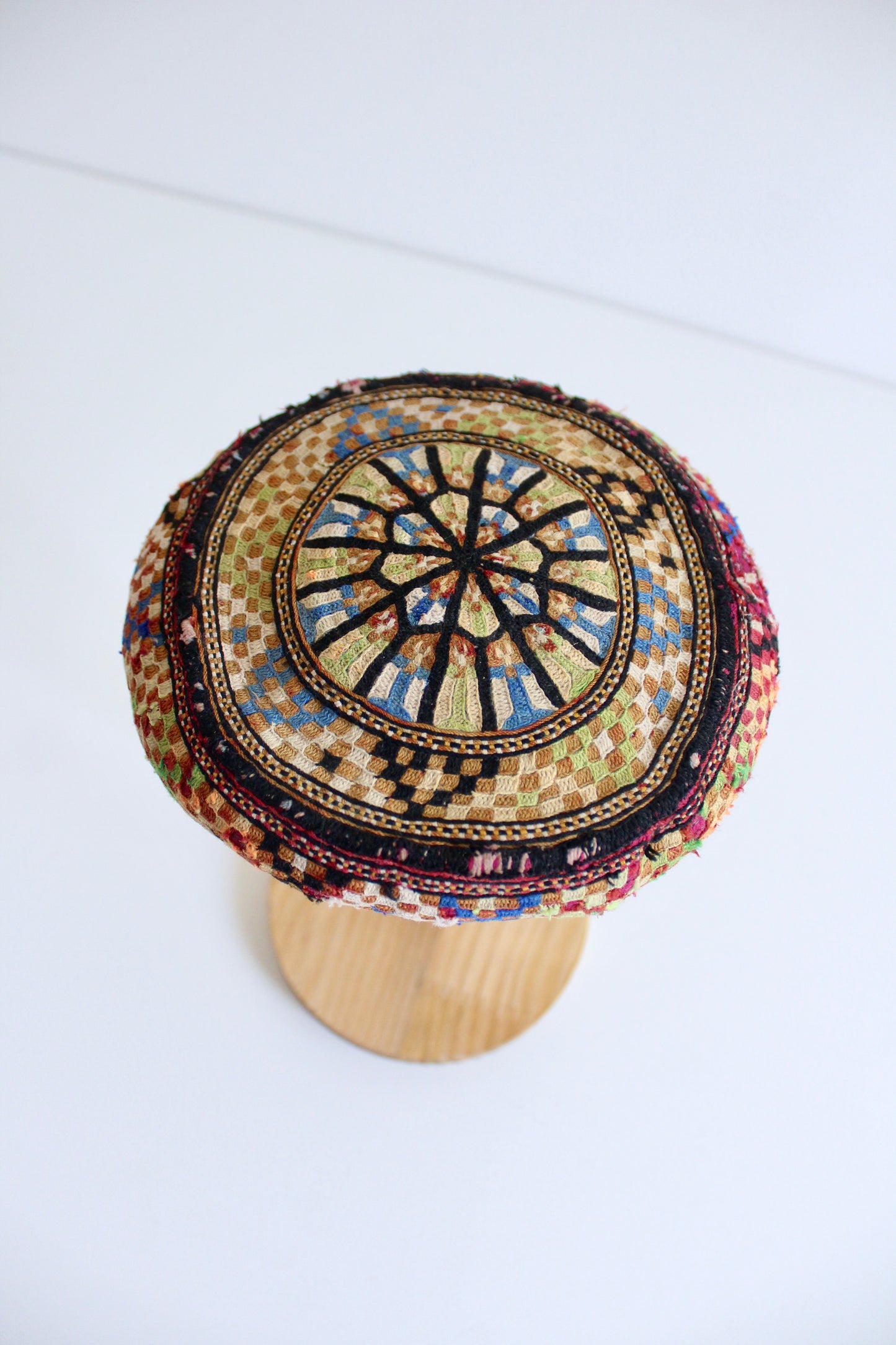 Handmade Afghan Children’s Embroidered Caps