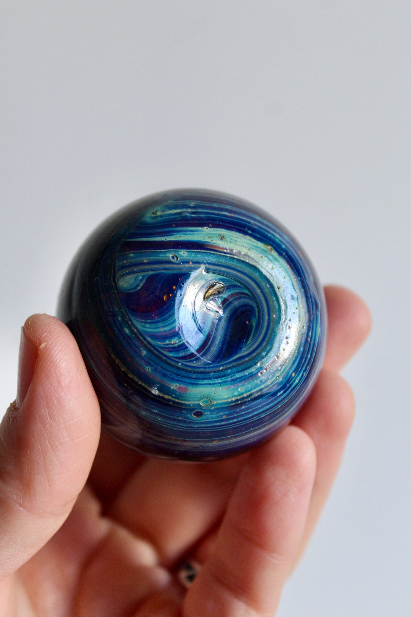 Mid Century Murano Style Handblown Bud Vases