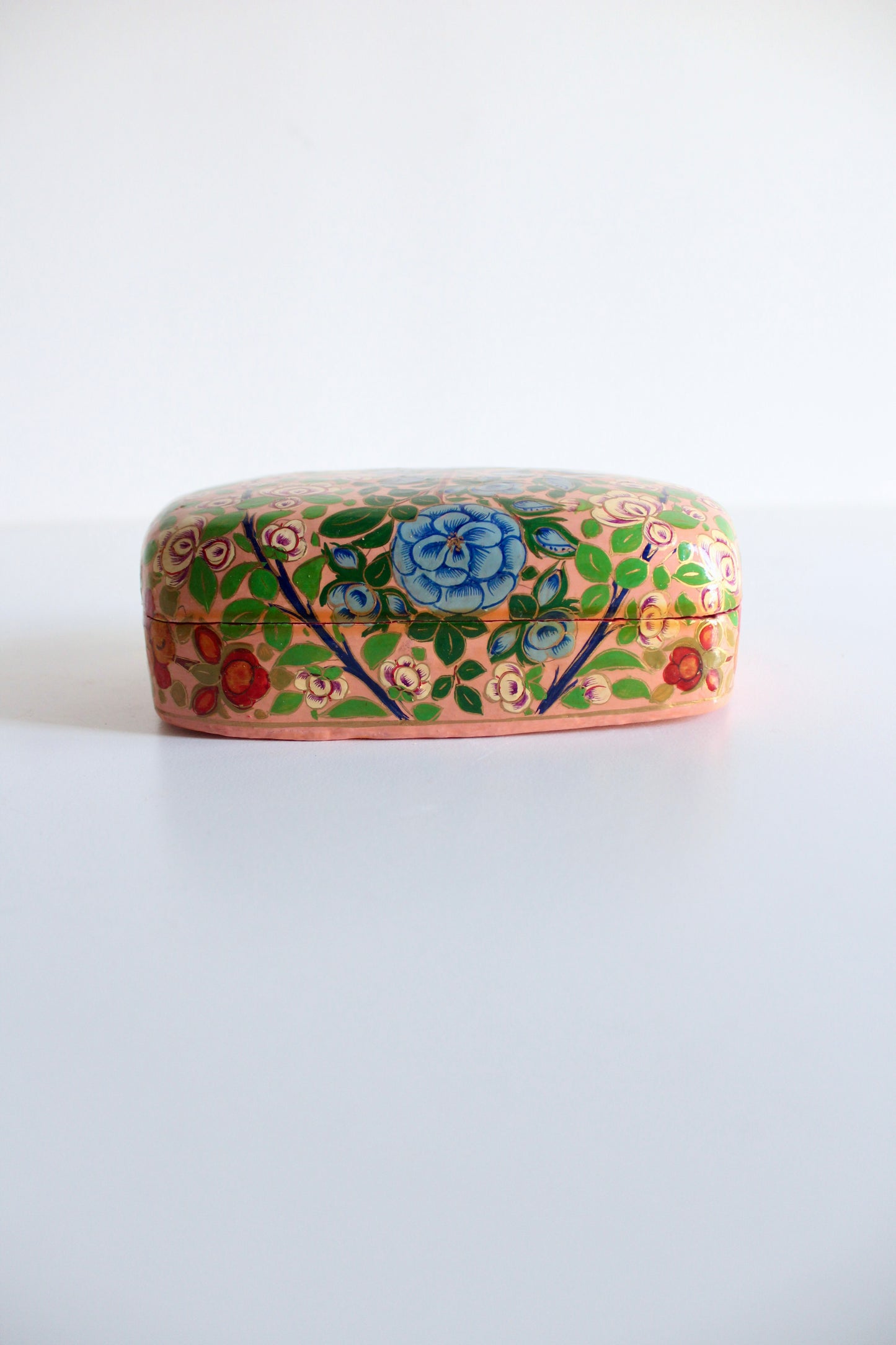 Vintage Kashmiri Papier Mache Box