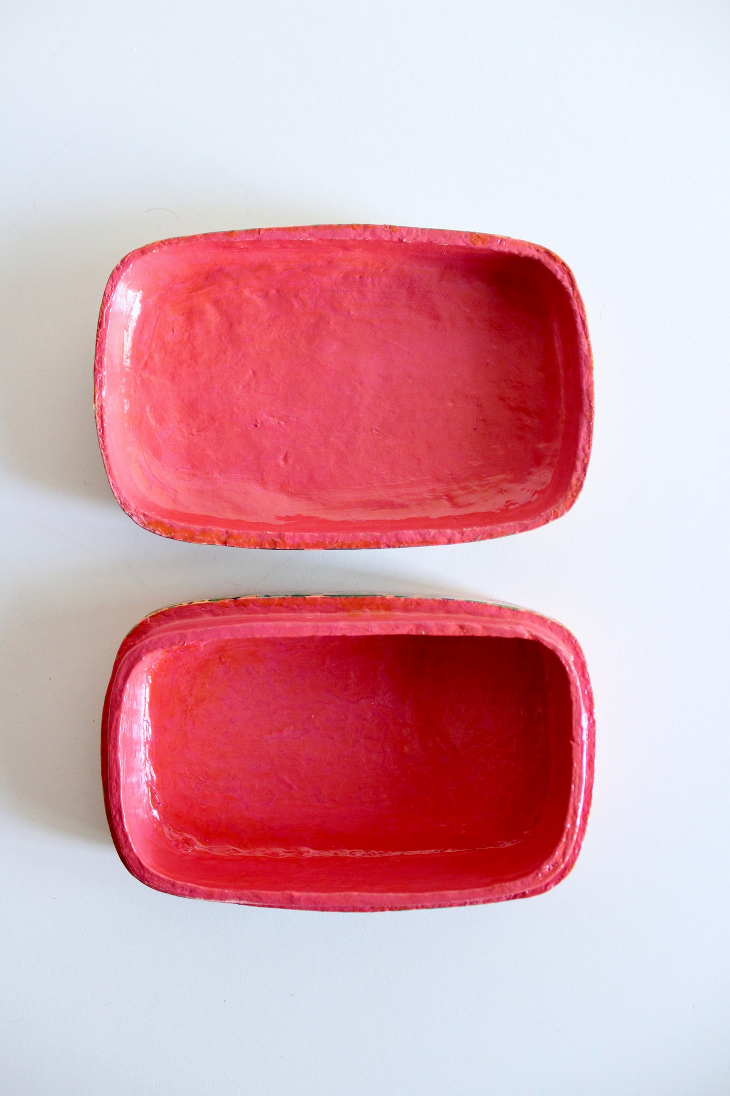 Vintage Kashmiri Papier Mache Box
